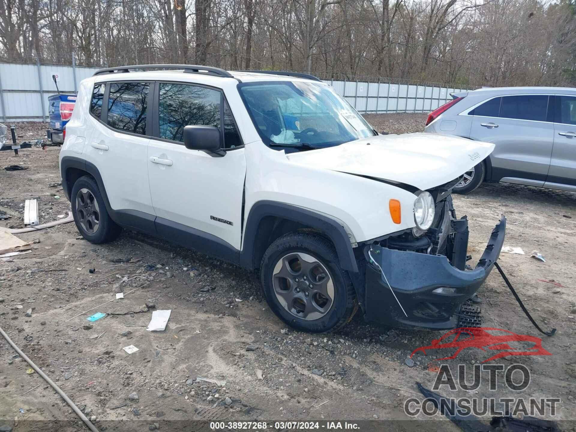 JEEP RENEGADE 2016 - ZACCJAAT1GPD86876