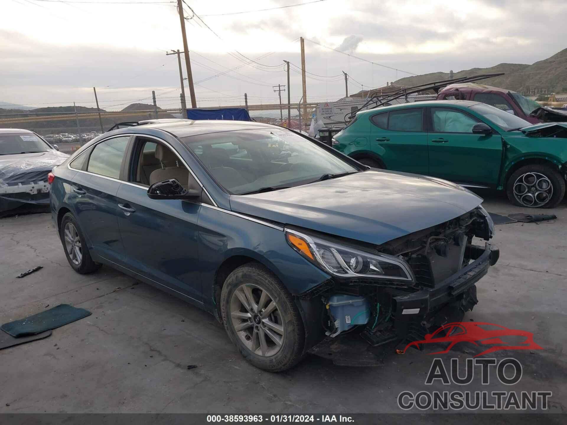HYUNDAI SONATA 2016 - 5NPE24AF3GH403946