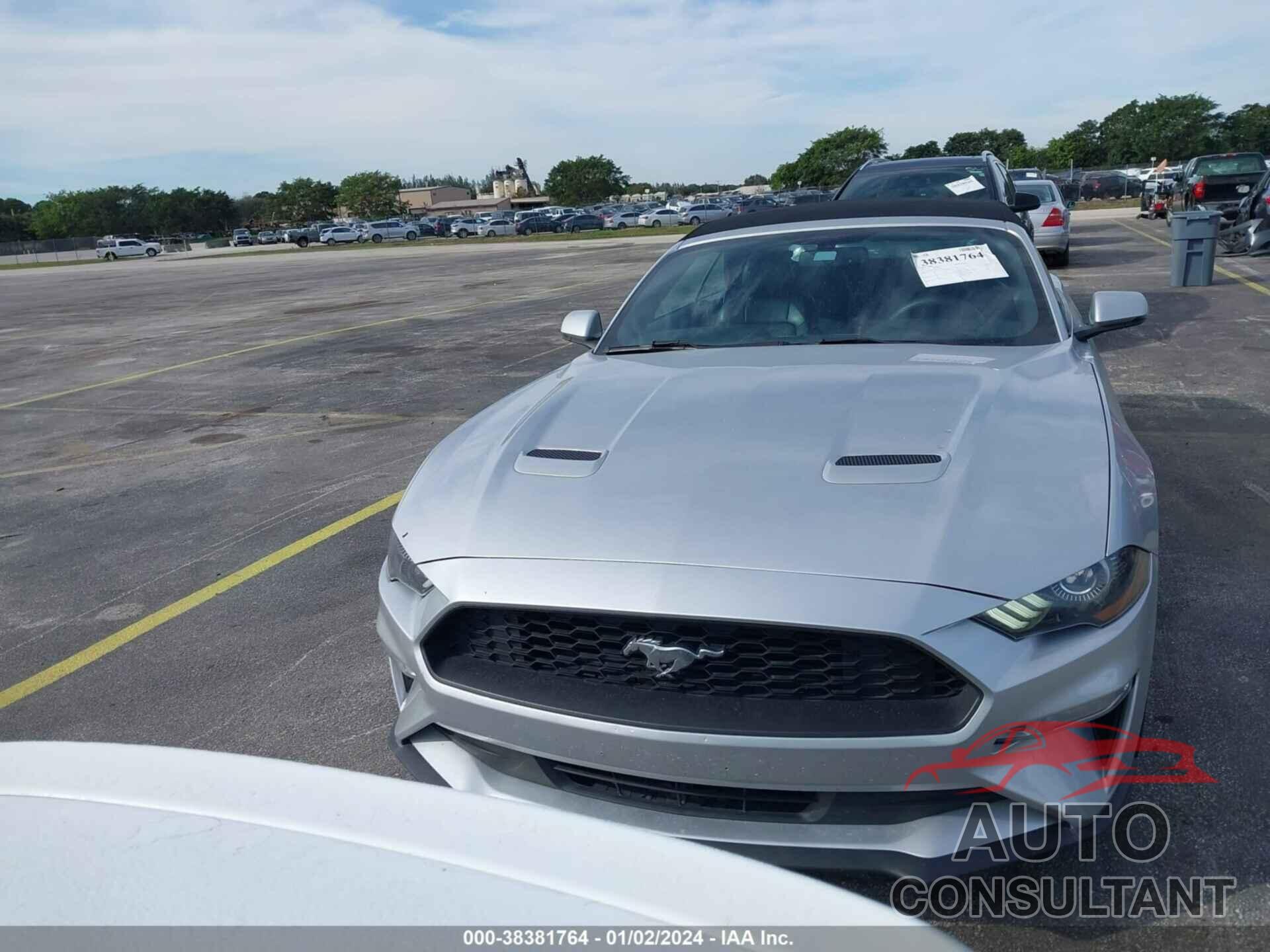 FORD MUSTANG 2019 - 1FATP8UH0K5170734