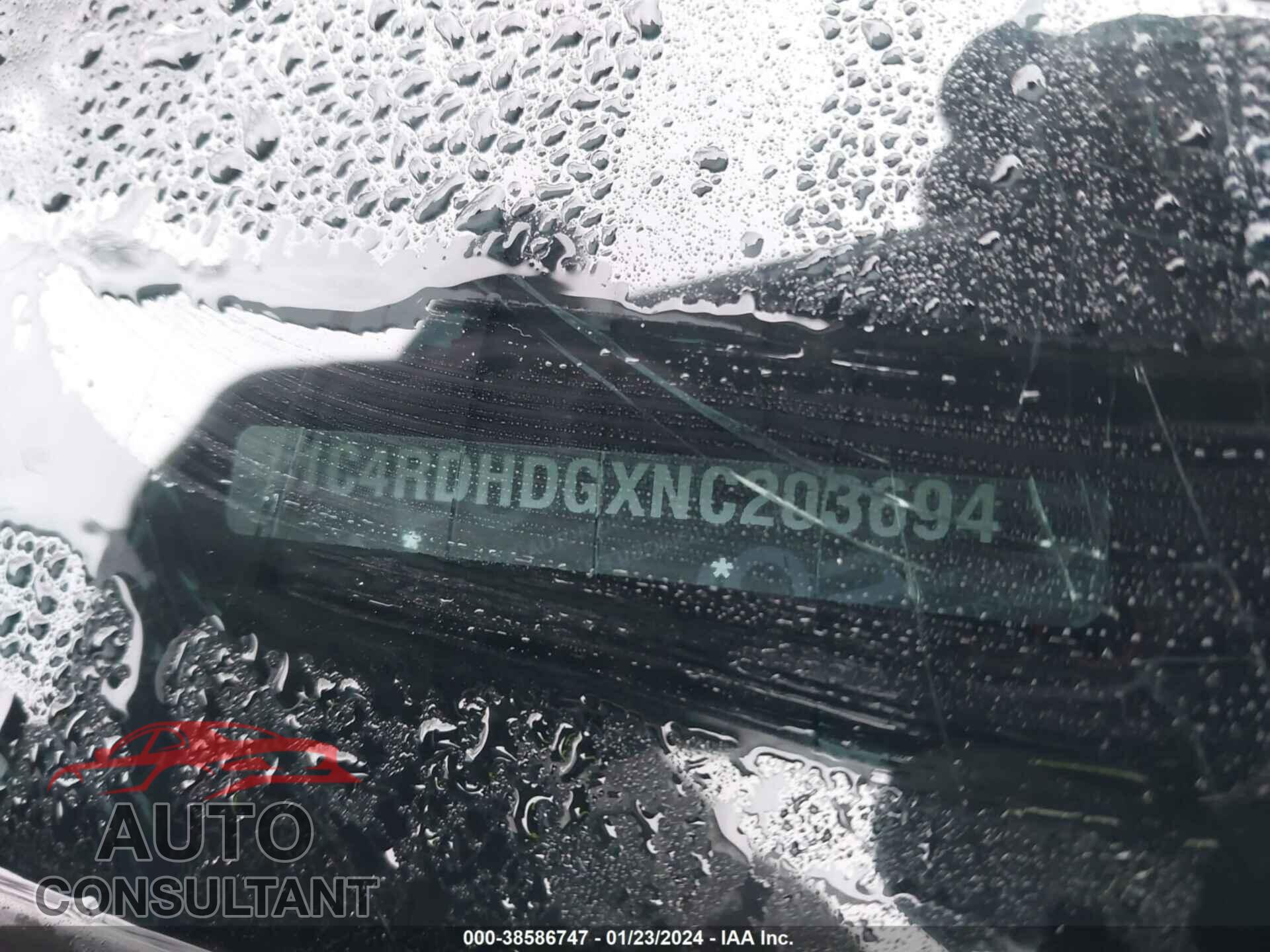 DODGE DURANGO 2022 - 1C4RDHDGXNC203694