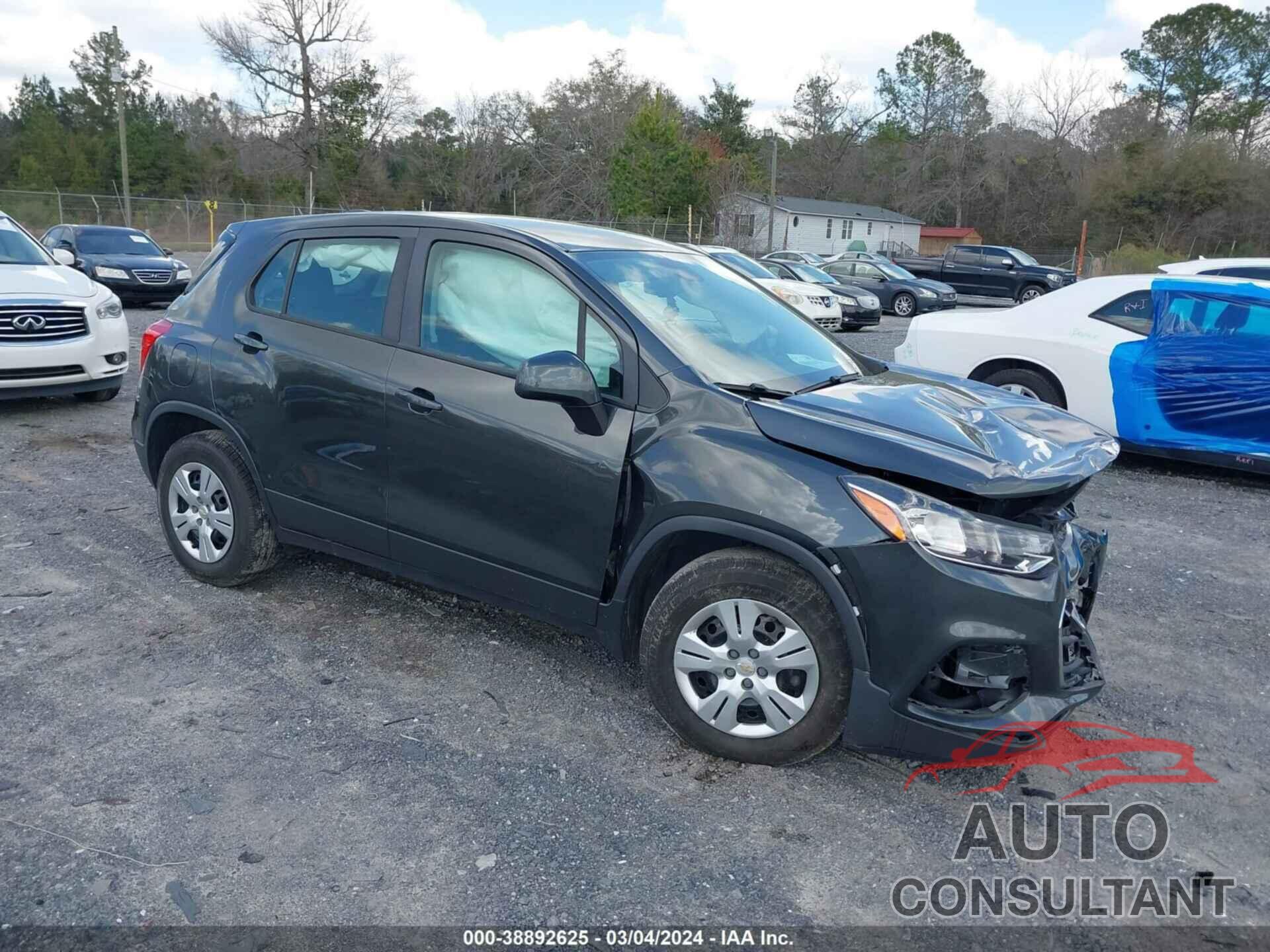 CHEVROLET TRAX 2019 - 3GNCJKSBXKL161263