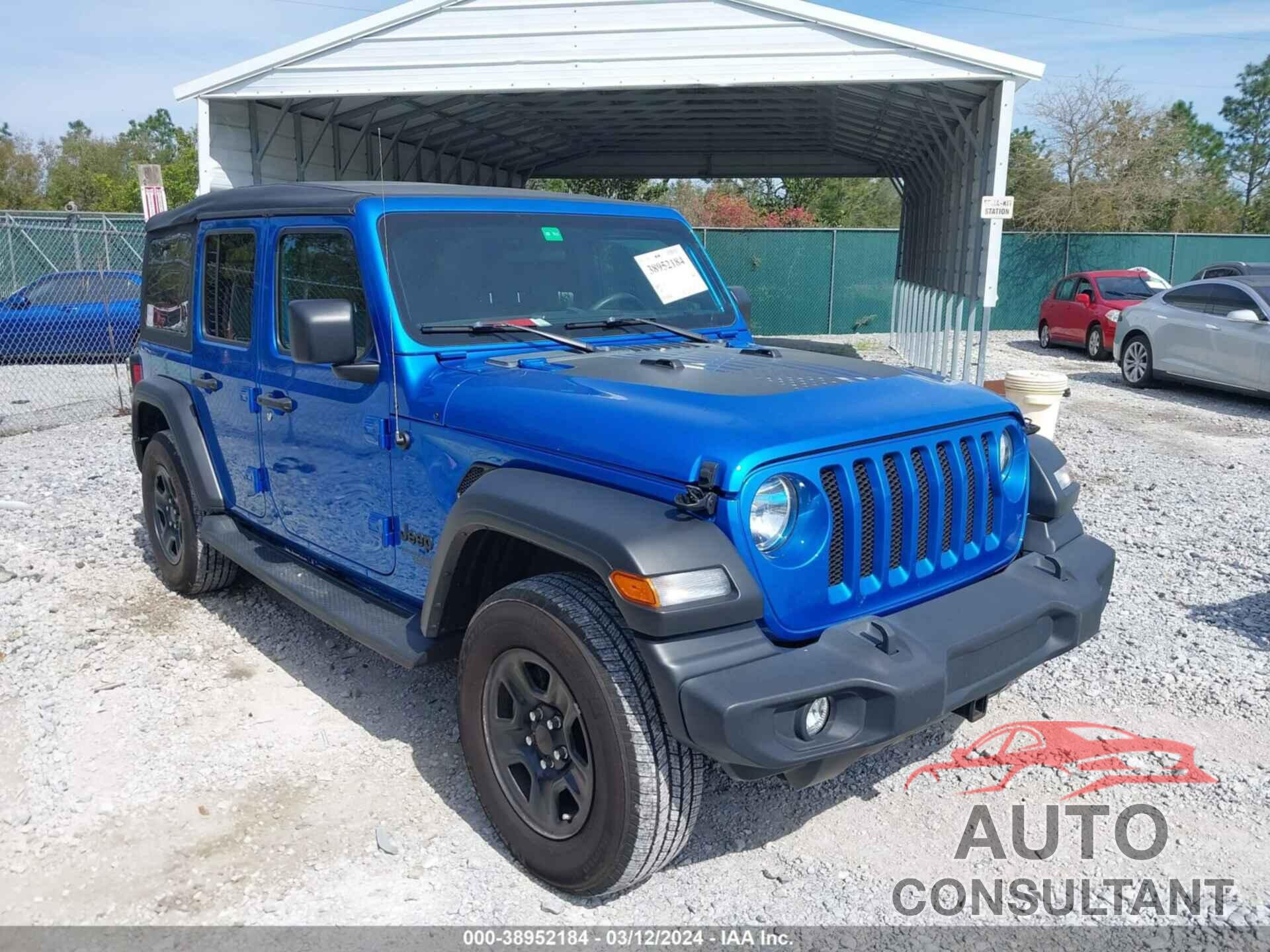 JEEP WRANGLER UNLIMITED 2021 - 1C4HJXDG4MW816860