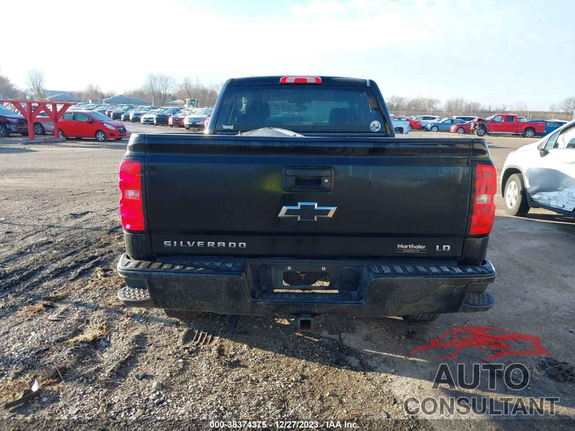 CHEVROLET SILVERADO 1500 LD 2019 - 2GCVKPEC6K1165019