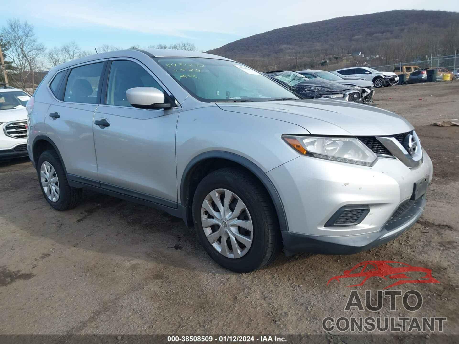 NISSAN ROGUE 2016 - KNMAT2MV4GP598320