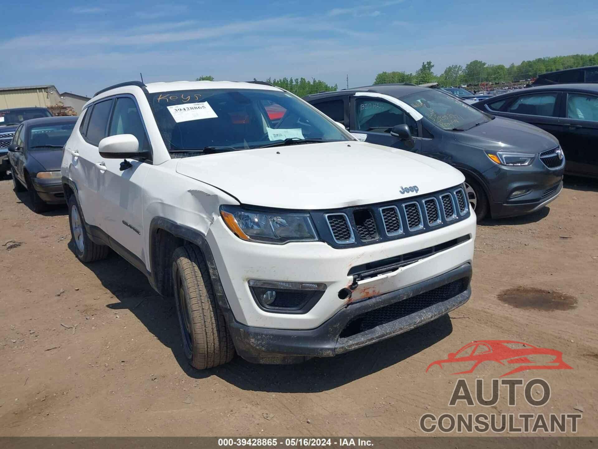 JEEP COMPASS 2018 - 3C4NJDBB3JT185125