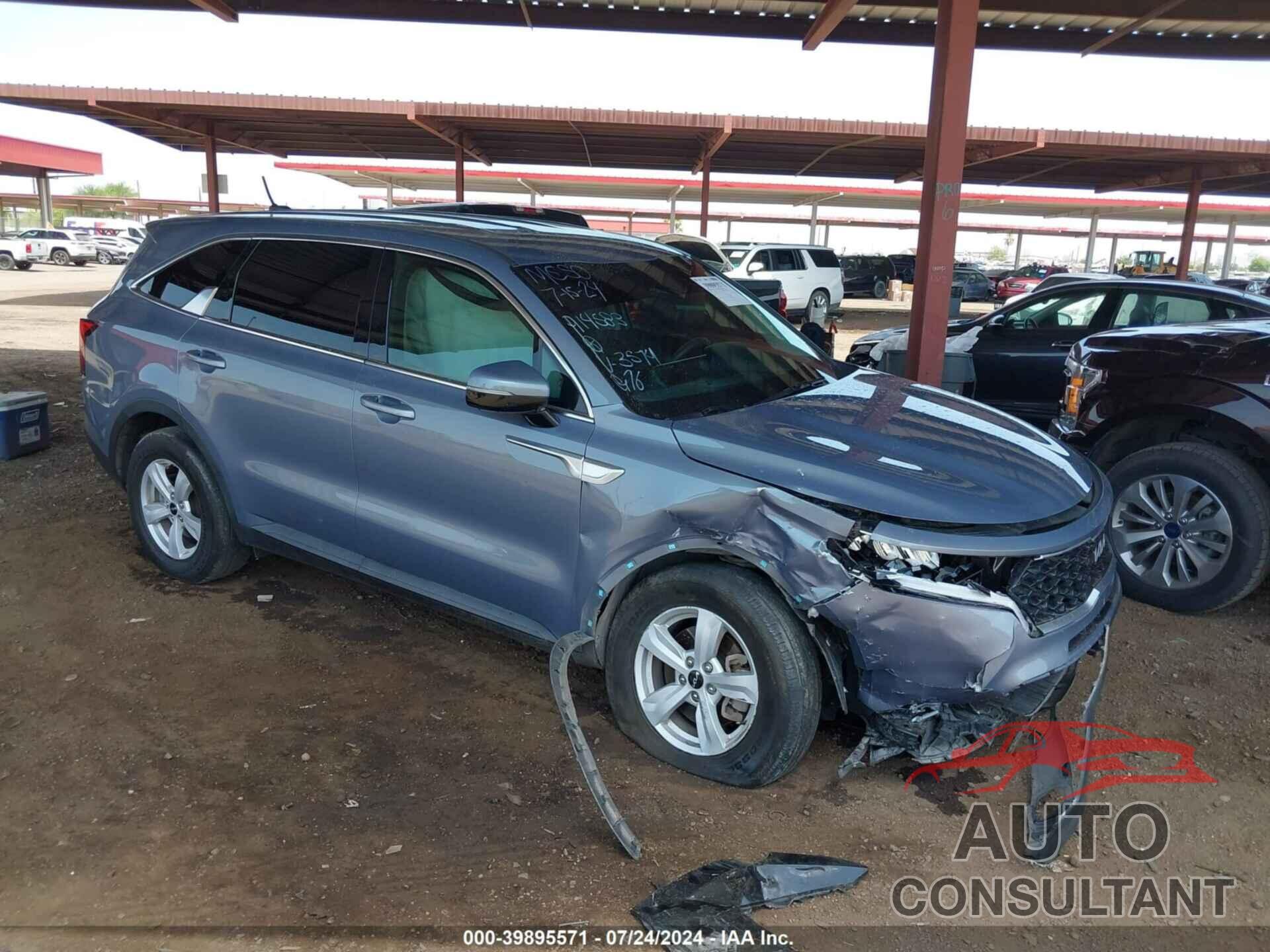 KIA SORENTO 2022 - 5XYRG4LC7NG113574