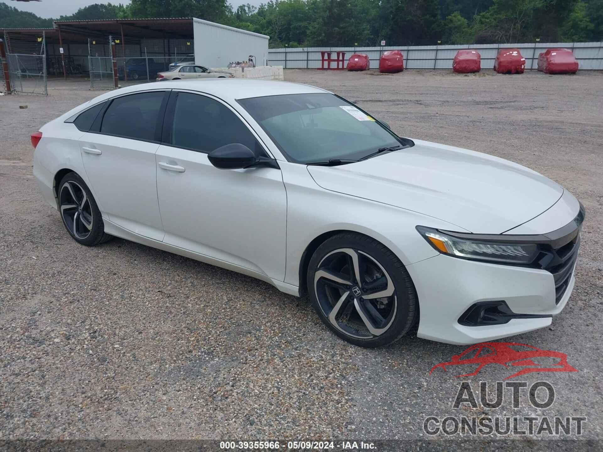HONDA ACCORD 2021 - 1HGCV1F37MA081201