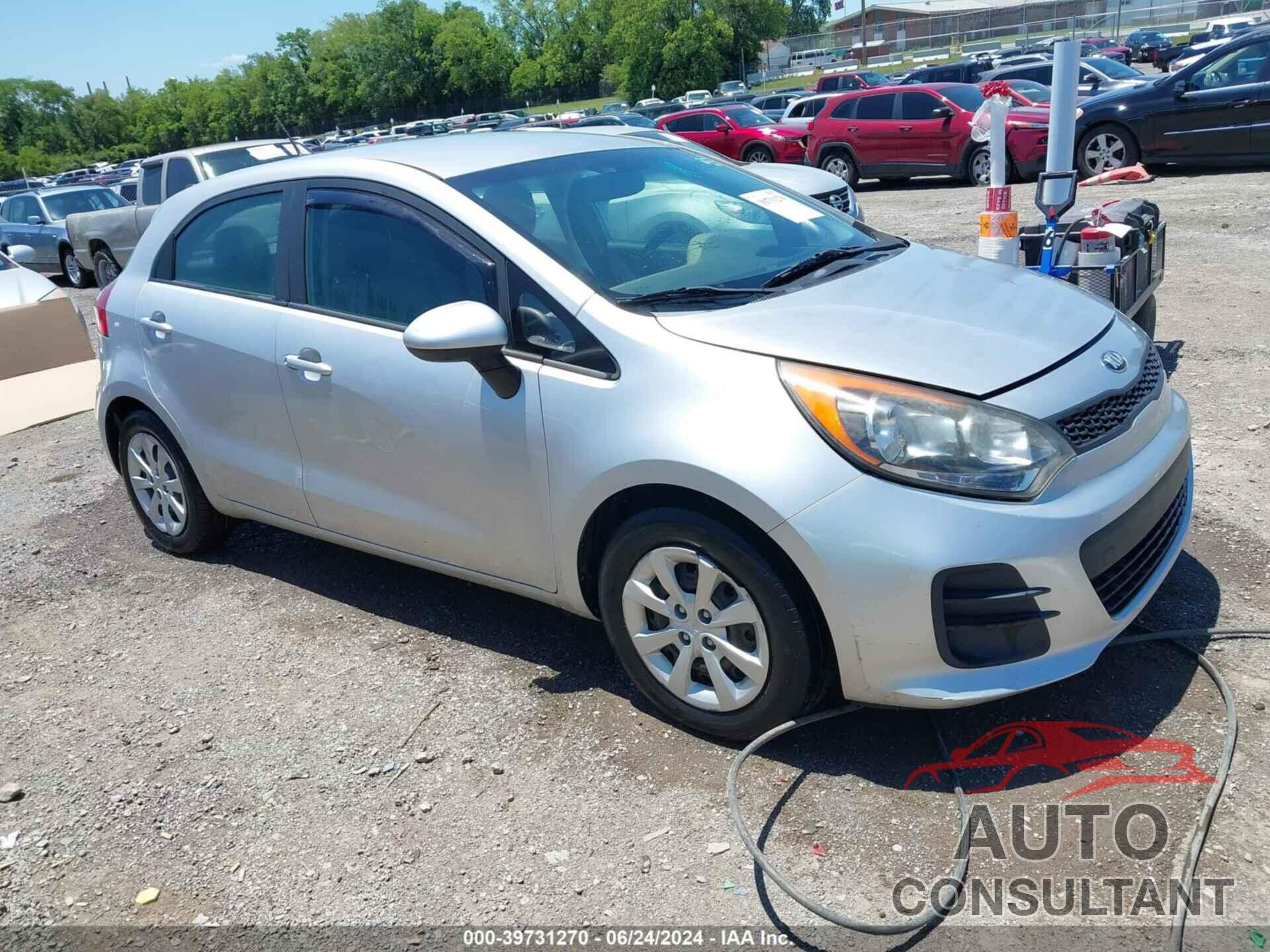 KIA RIO 2017 - KNADM5A37H6006878