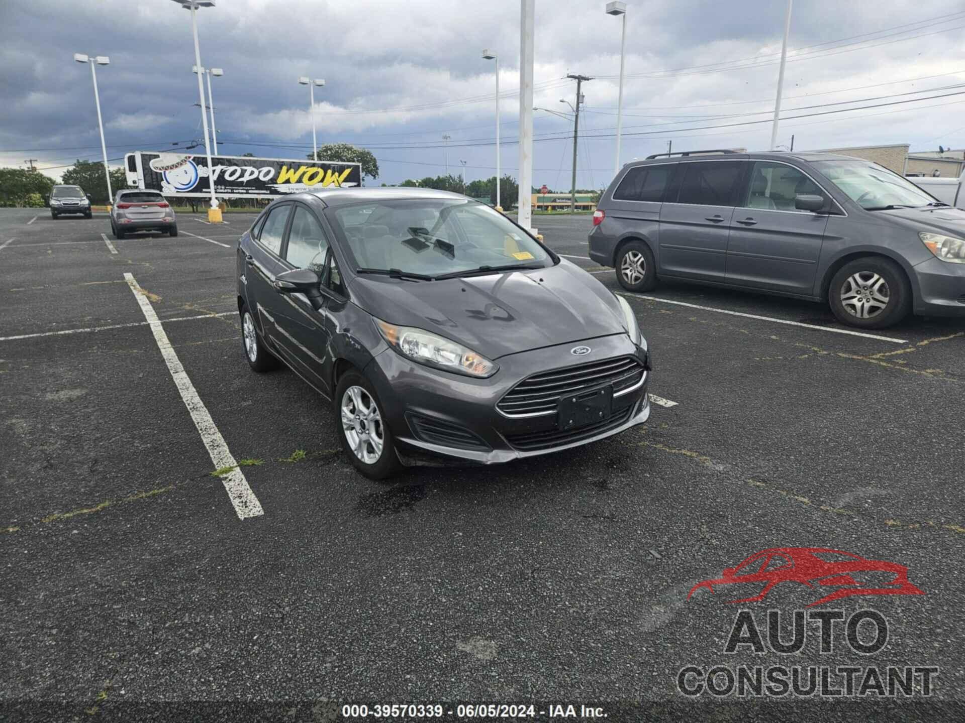 FORD FIESTA 2016 - 3FADP4BJ9GM202178