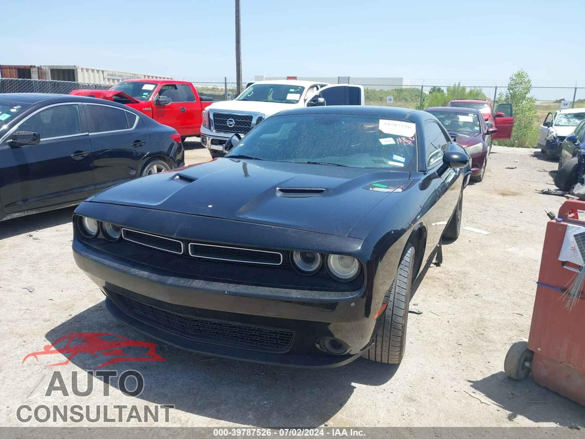 DODGE CHALLENGER 2019 - 2C3CDZAG8KH605212