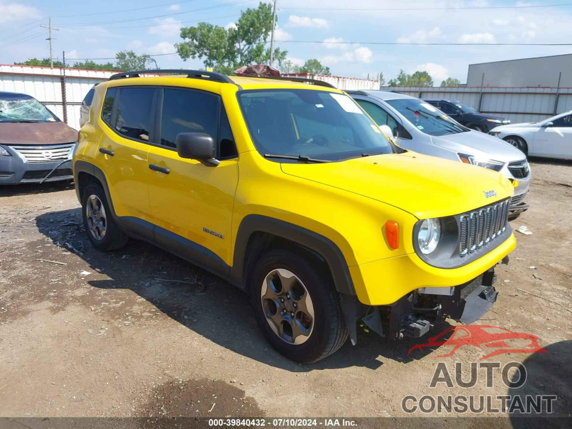 JEEP RENEGADE 2017 - ZACCJAAB9HPF42462