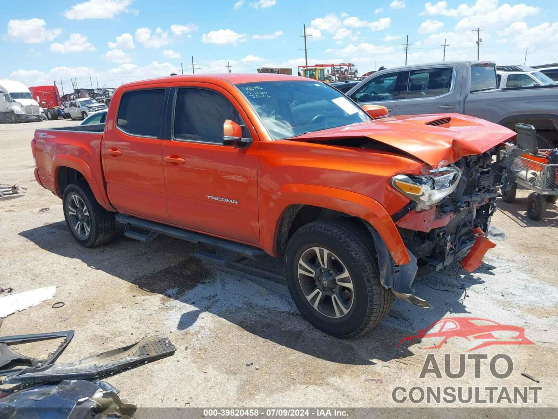 TOYOTA TACOMA 2017 - 5TFAZ5CN3HX035391