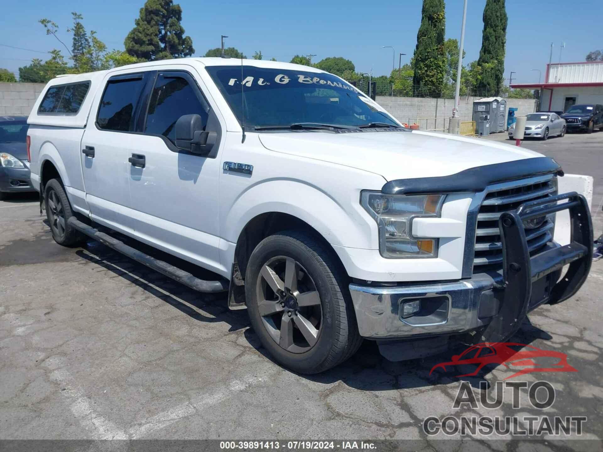 FORD F-150 2016 - 1FTEW1CF9GKD19504