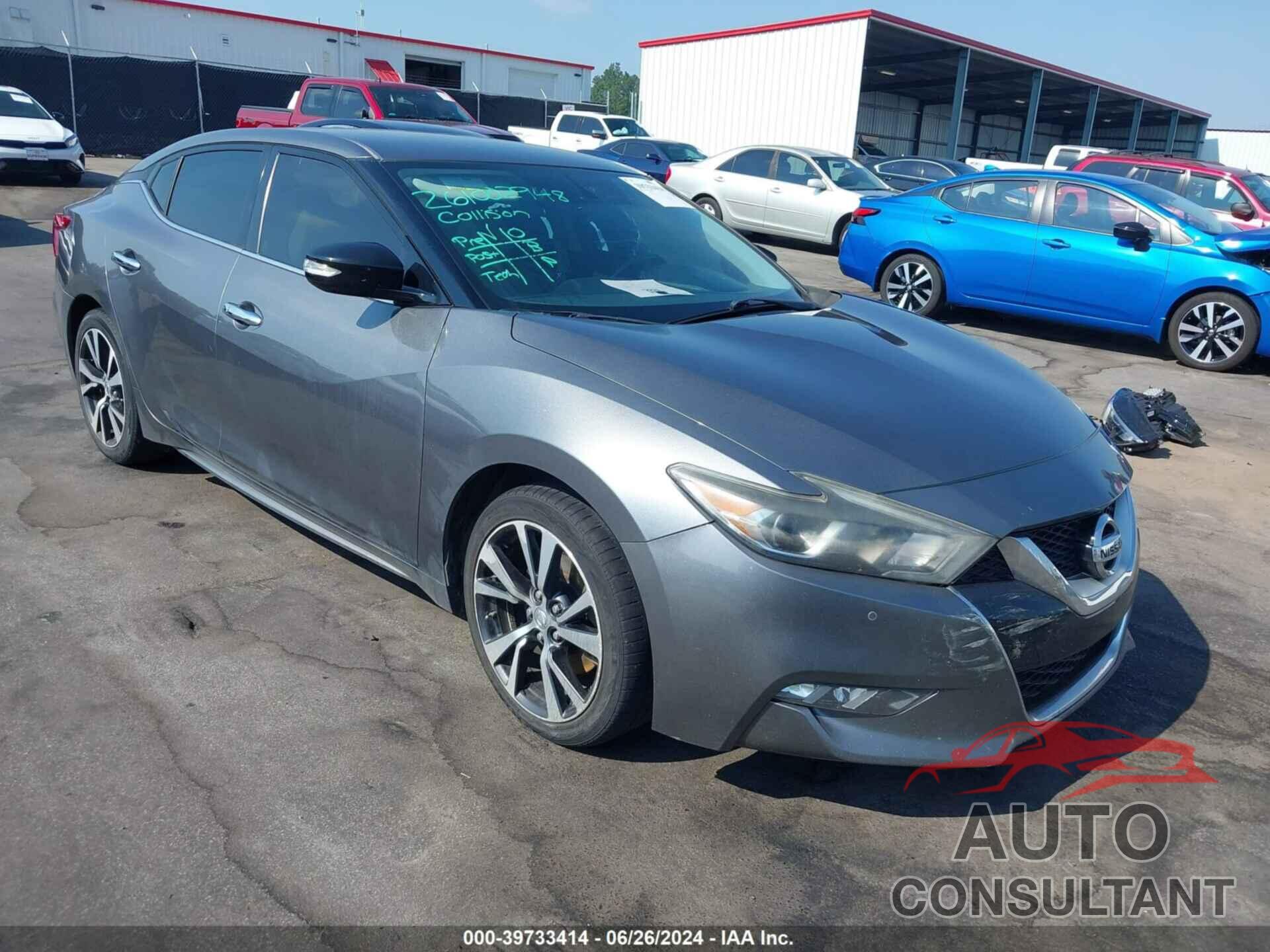 NISSAN MAXIMA 2017 - 1N4AA6AP4HC426502