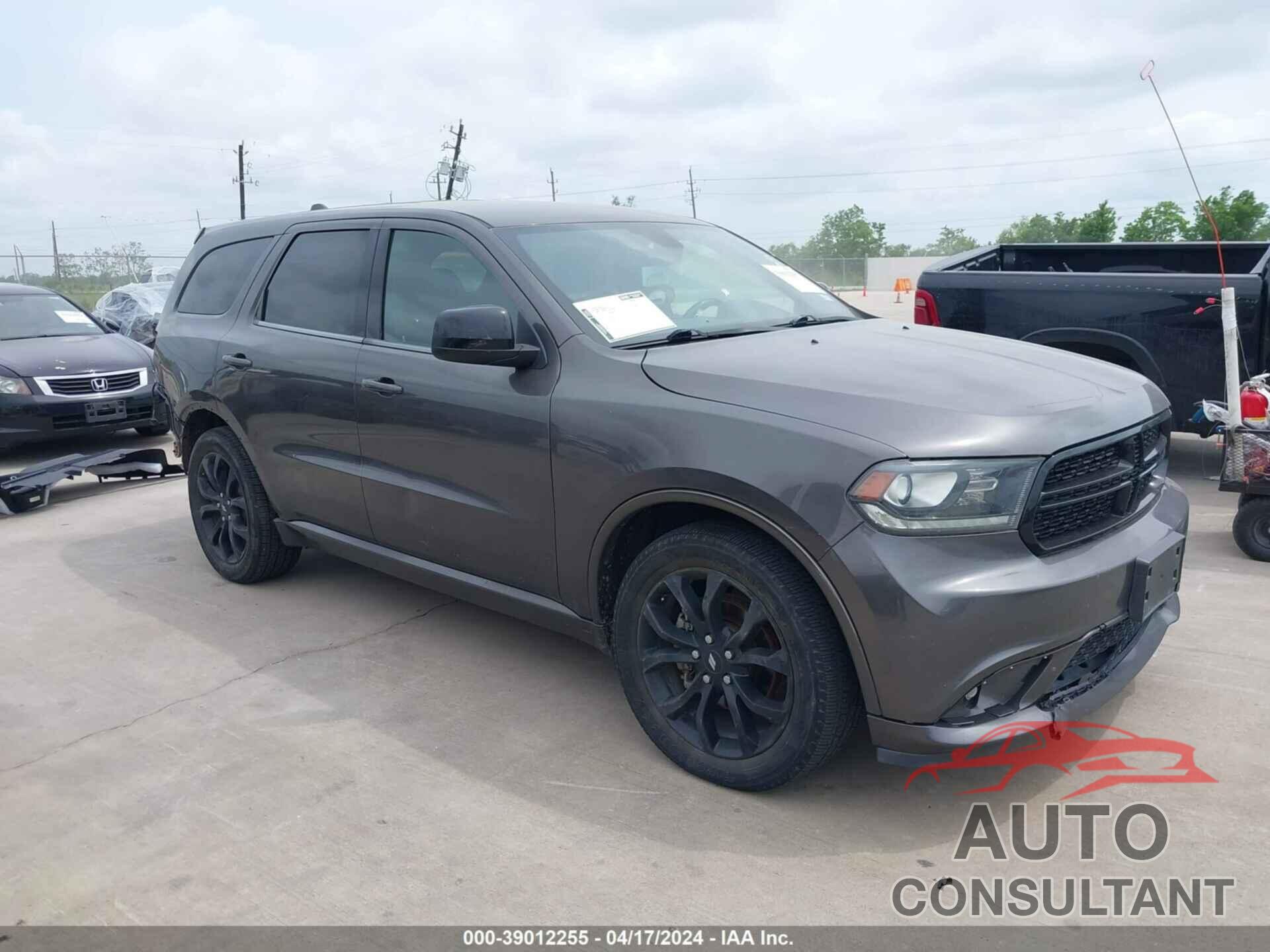 DODGE DURANGO 2019 - 1C4RDHAGXKC573270