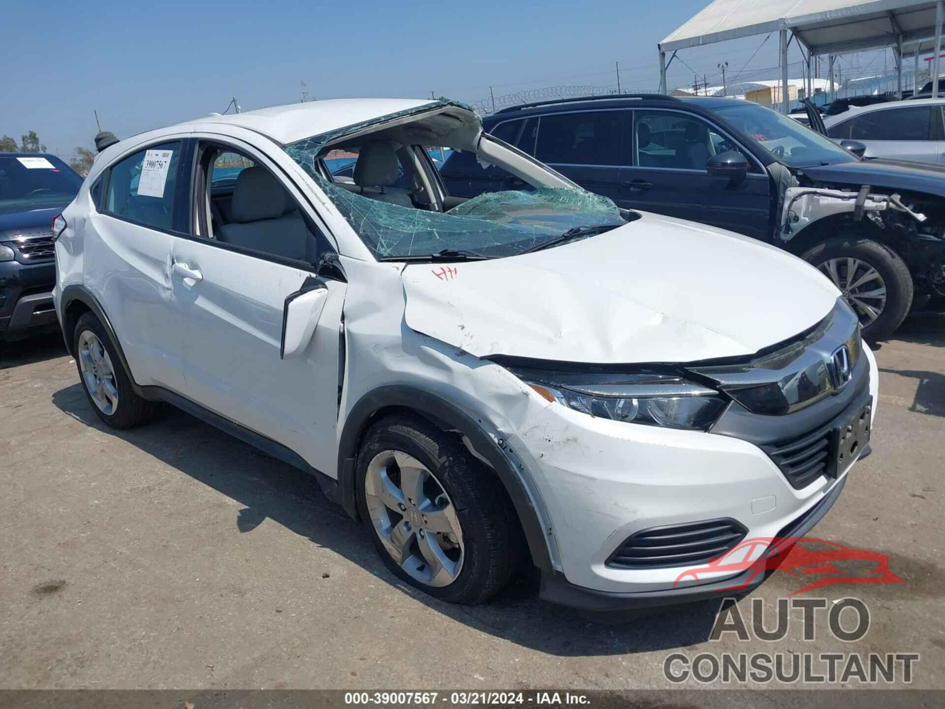 HONDA HR-V 2020 - 3CZRU5H36LM708756