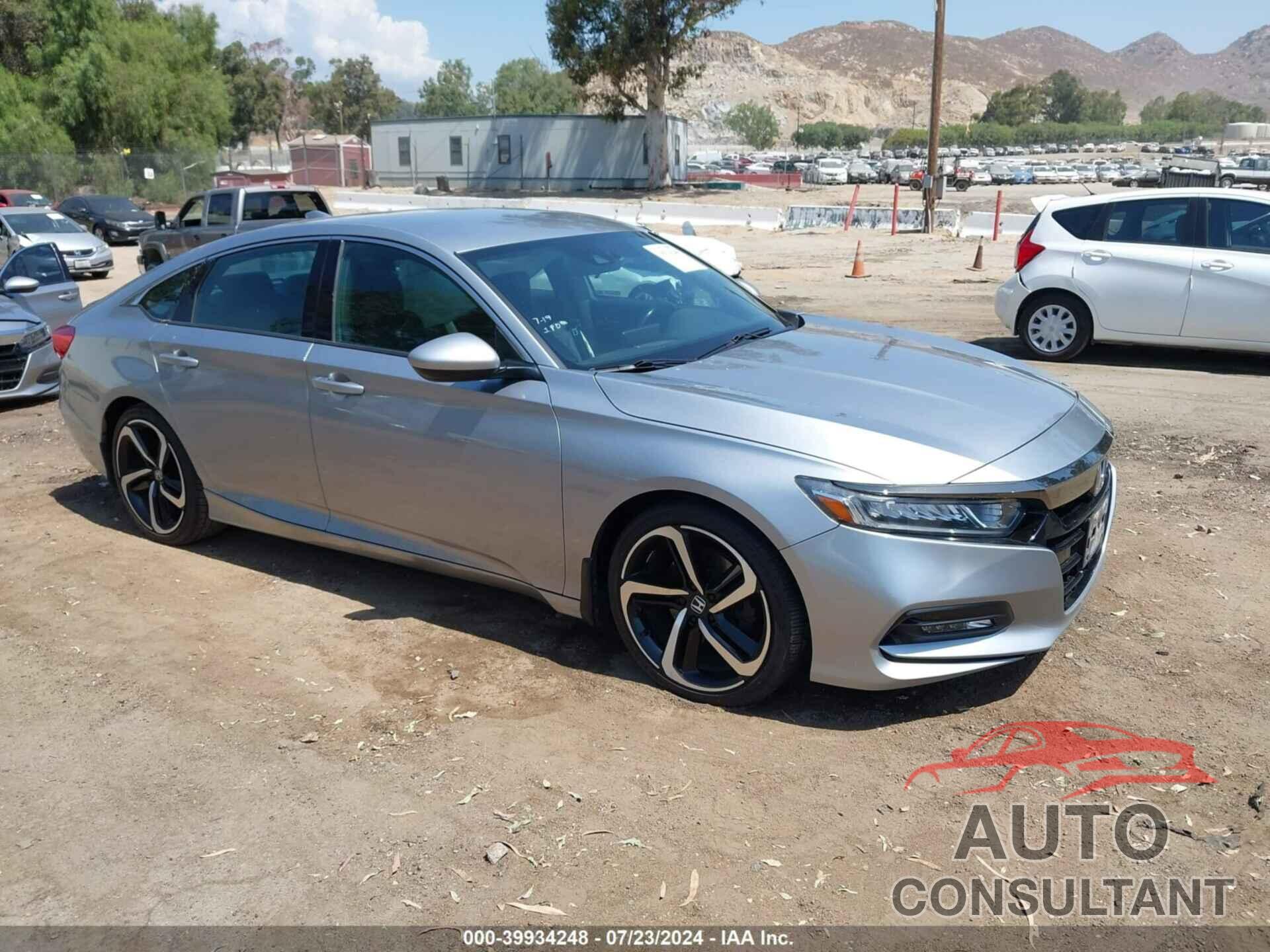 HONDA ACCORD 2019 - 1HGCV1F36KA054391