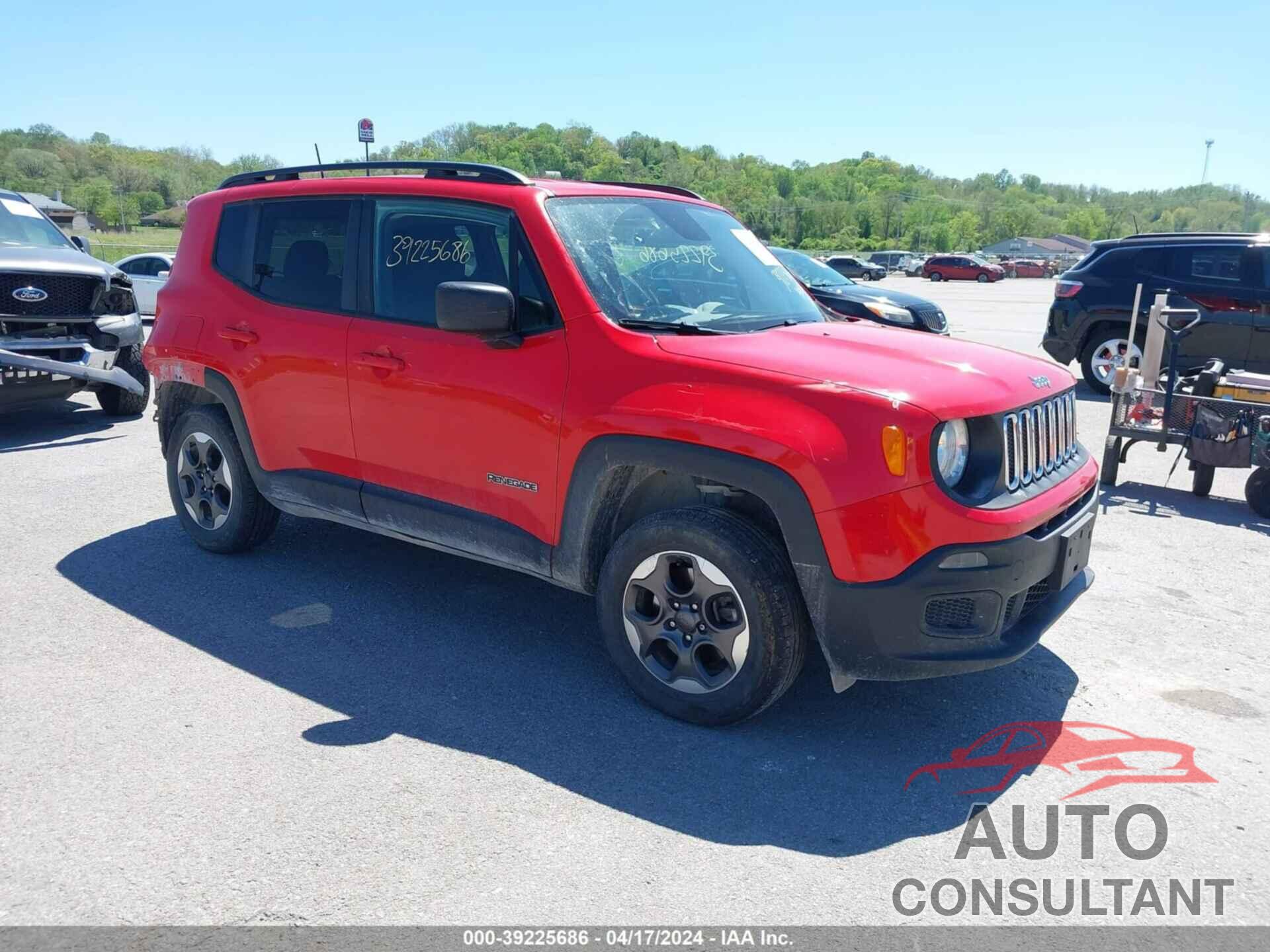 JEEP RENEGADE 2018 - ZACCJBAB0JPH18147