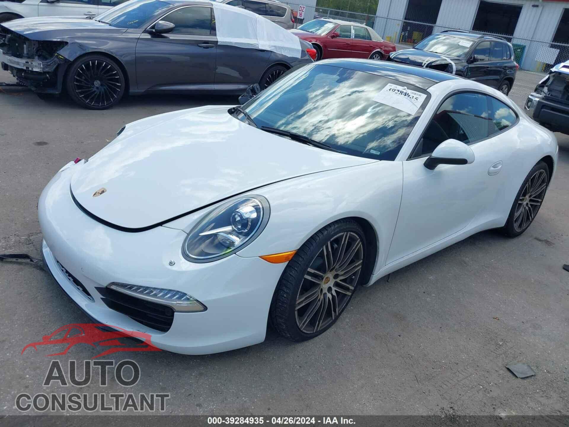PORSCHE 911 2016 - WP0AA2A96GS106784