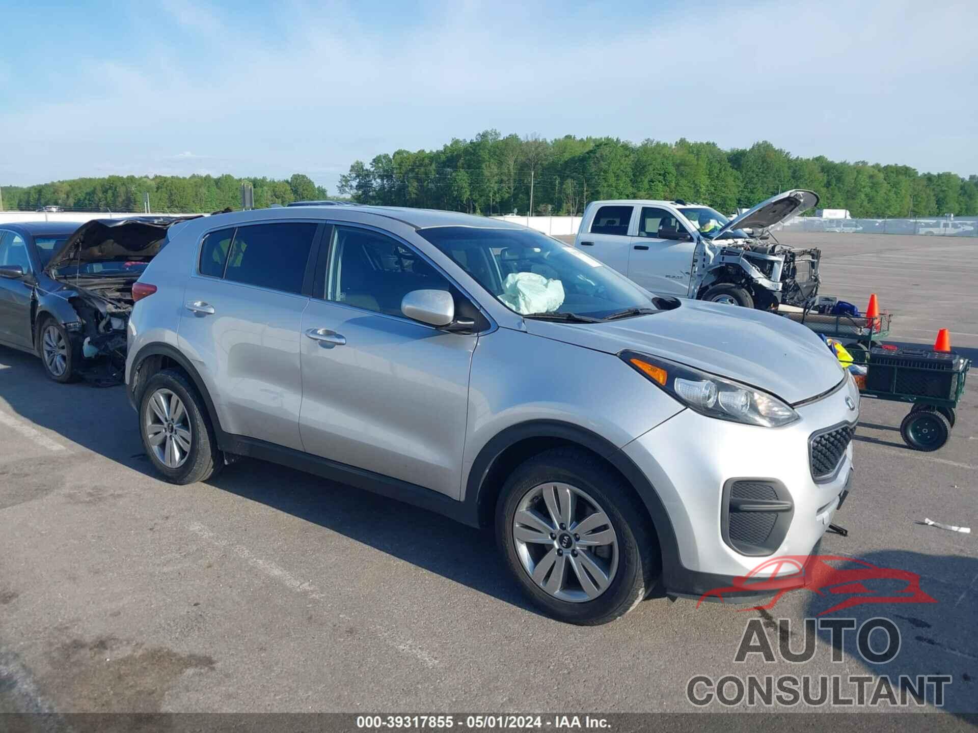 KIA SPORTAGE 2017 - KNDPM3AC9H7080107