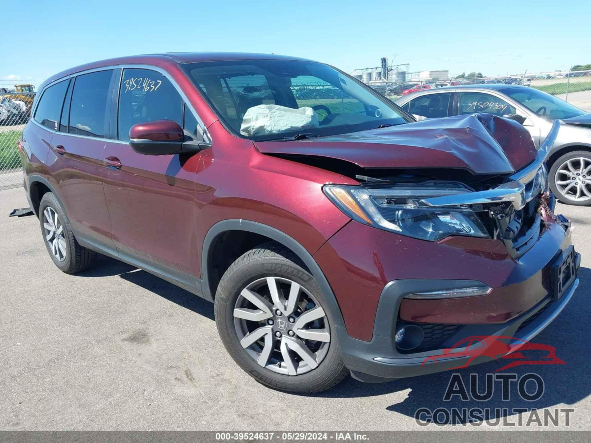 HONDA PILOT 2019 - 5FNYF6H54KB018915