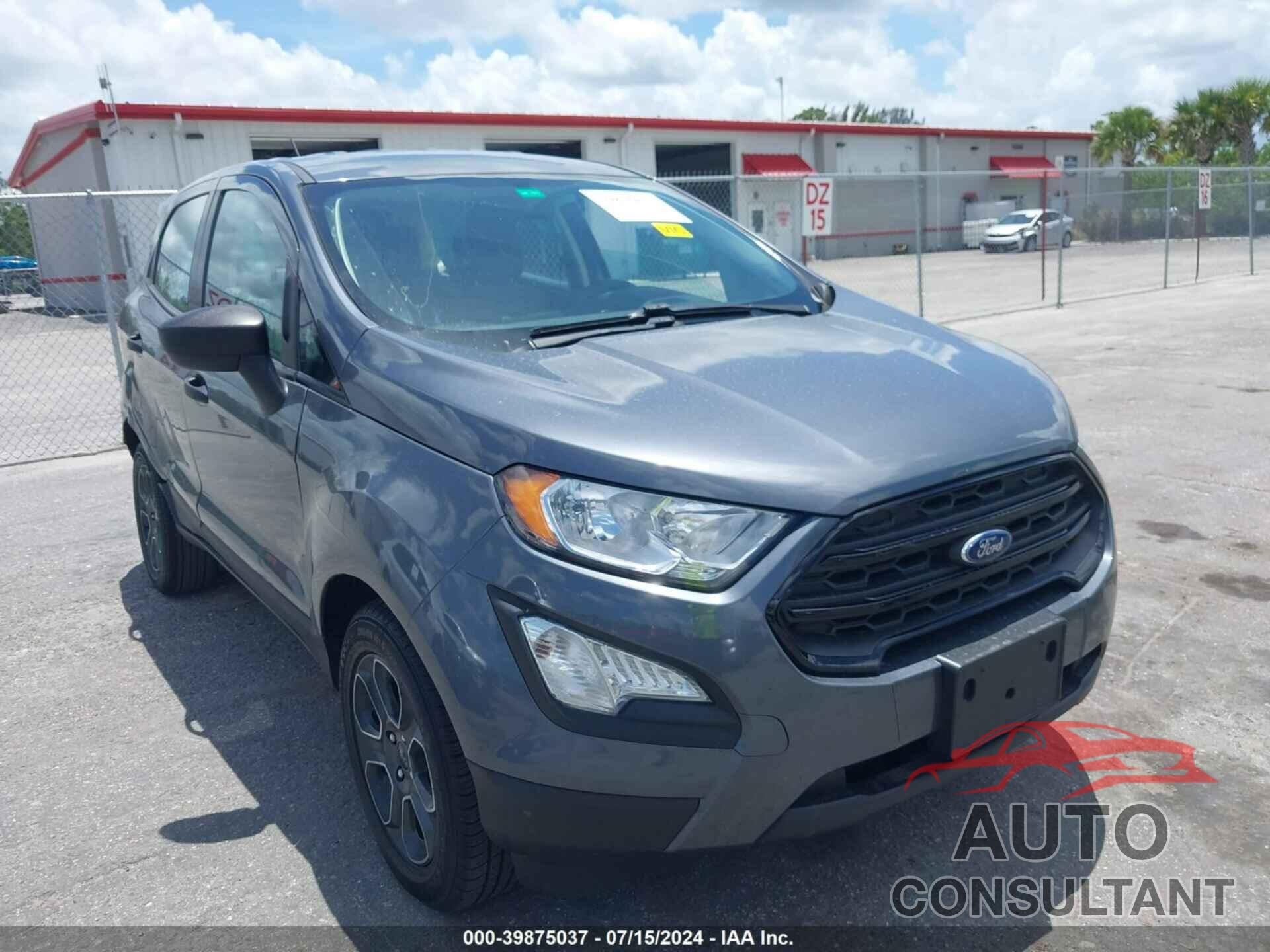 FORD ECOSPORT 2020 - MAJ3S2FEXLC391009