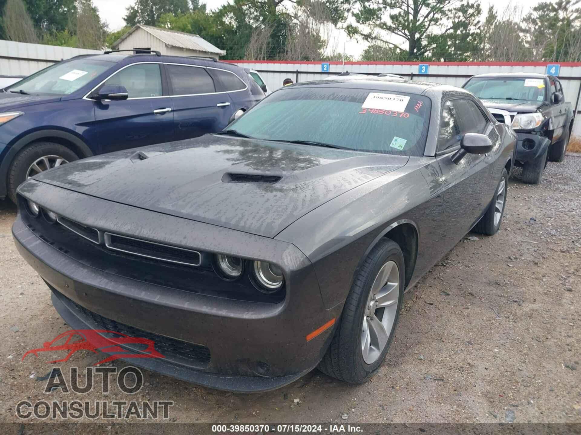 DODGE CHALLENGER 2016 - 2C3CDZAG2GH336969