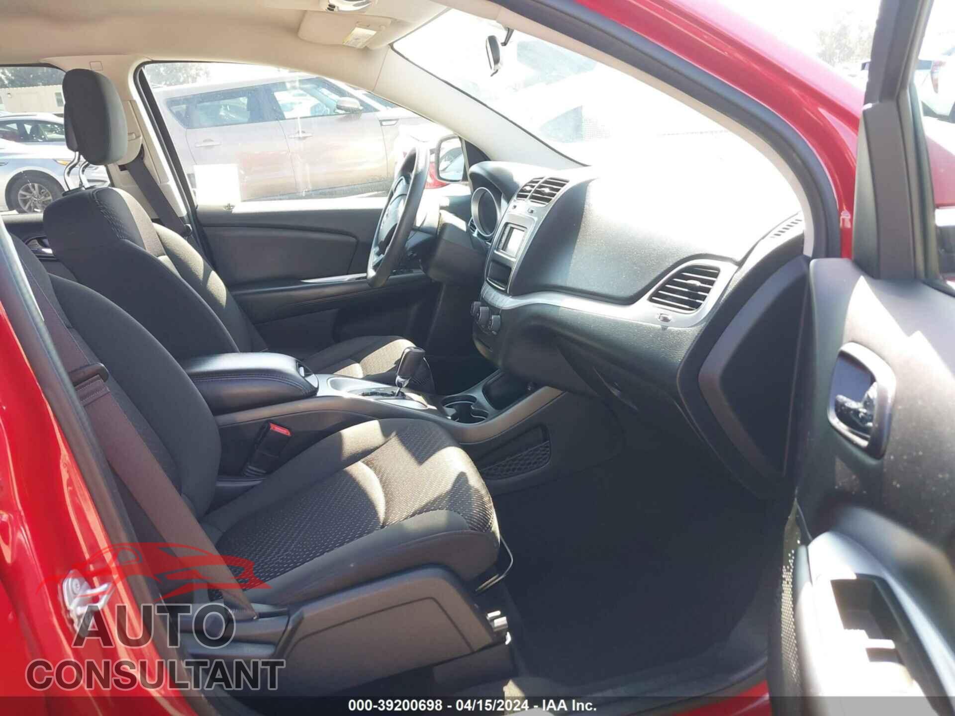 DODGE JOURNEY 2017 - 3C4PDCAB7HT709107