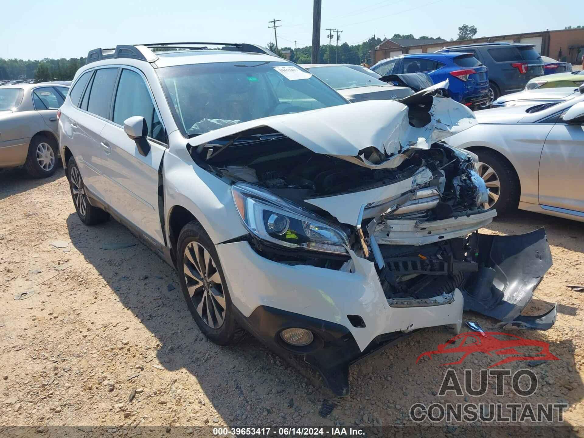 SUBARU OUTBACK 2016 - 4S4BSBLC3G3325962