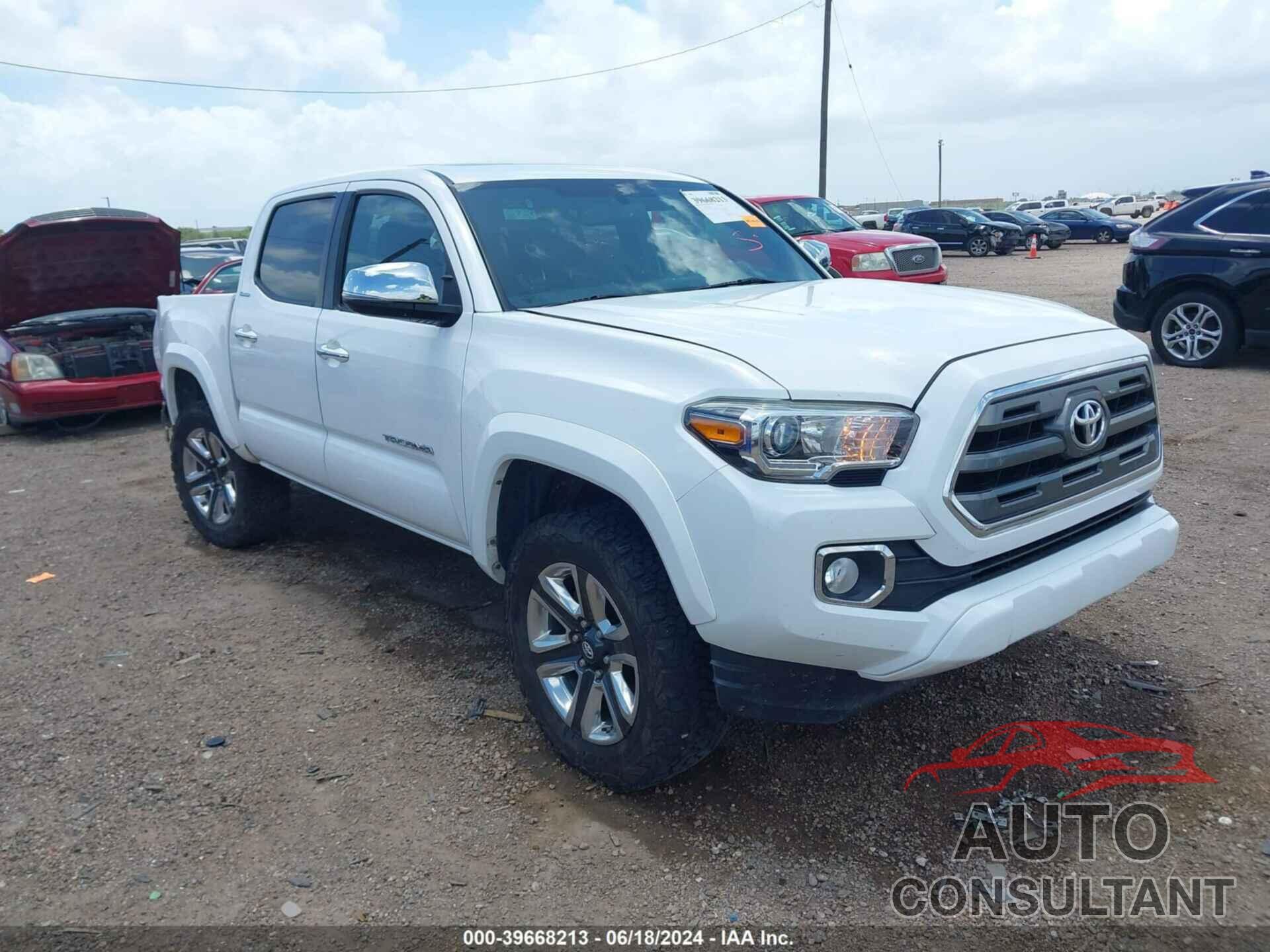 TOYOTA TACOMA 2017 - 5TFEZ5CN8HX029474