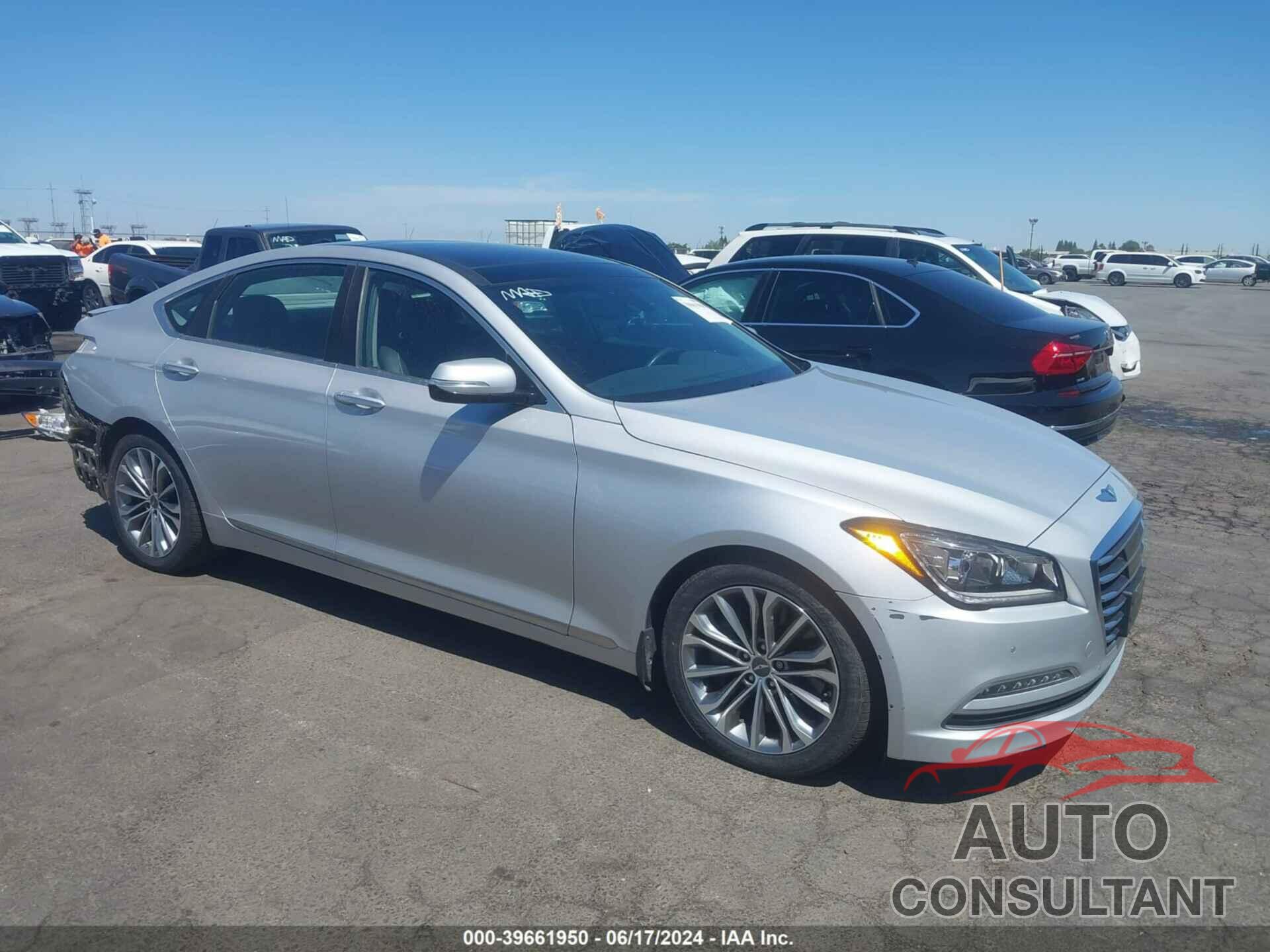 HYUNDAI GENESIS 2016 - KMHGN4JE7GU134570