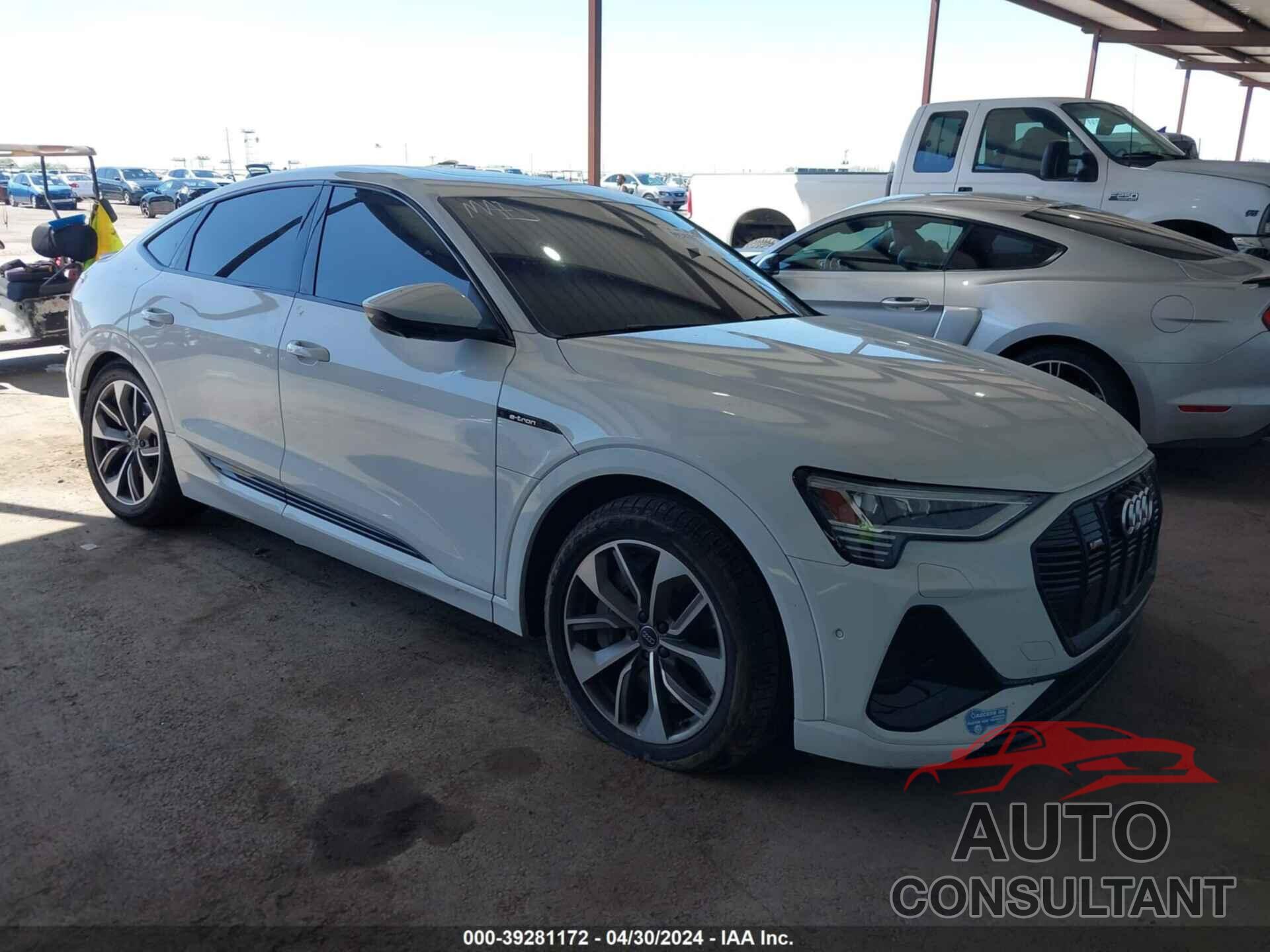 AUDI E-TRON SPORTBACK 2021 - WA12AAGE8MB001012