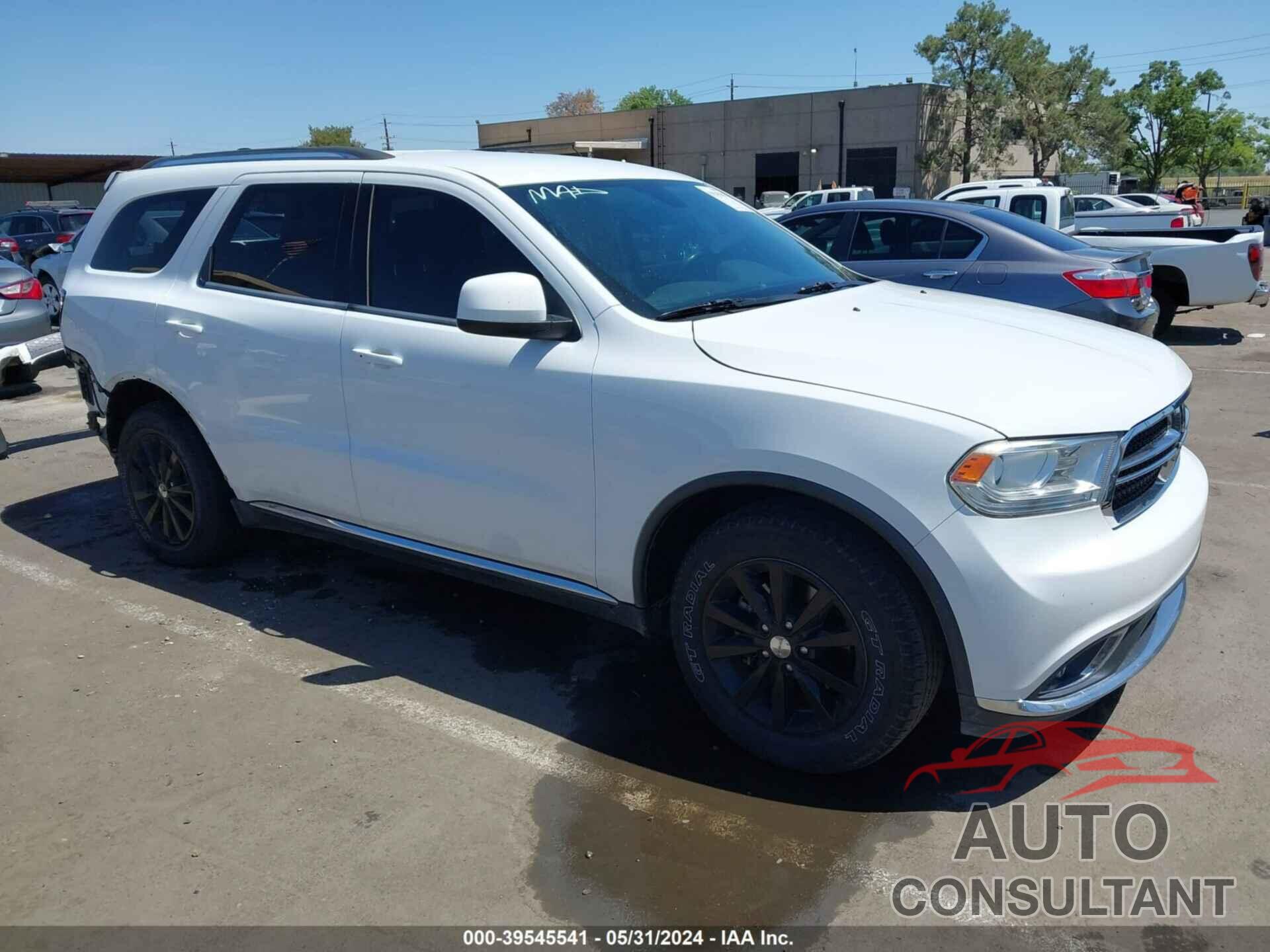 DODGE DURANGO 2016 - 1C4RDHAG6GC412664