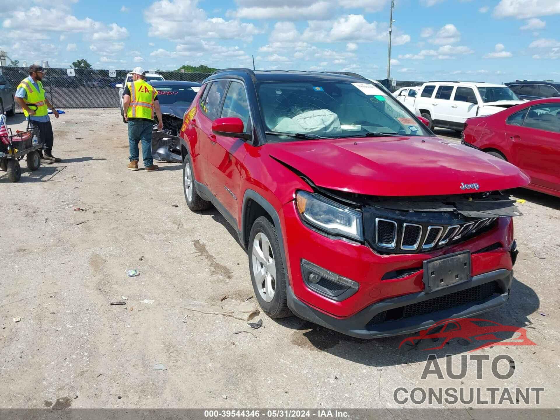 JEEP COMPASS 2018 - 3C4NJCBB7JT271578