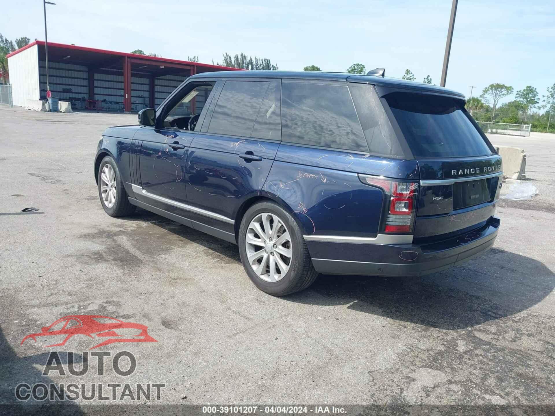 LAND ROVER RANGE ROVER 2017 - SALGS2FV7HA359853
