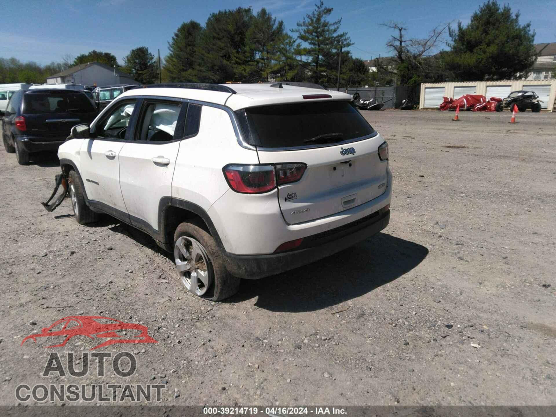 JEEP NEW COMPASS 2017 - 3C4NJDBB9HT657595