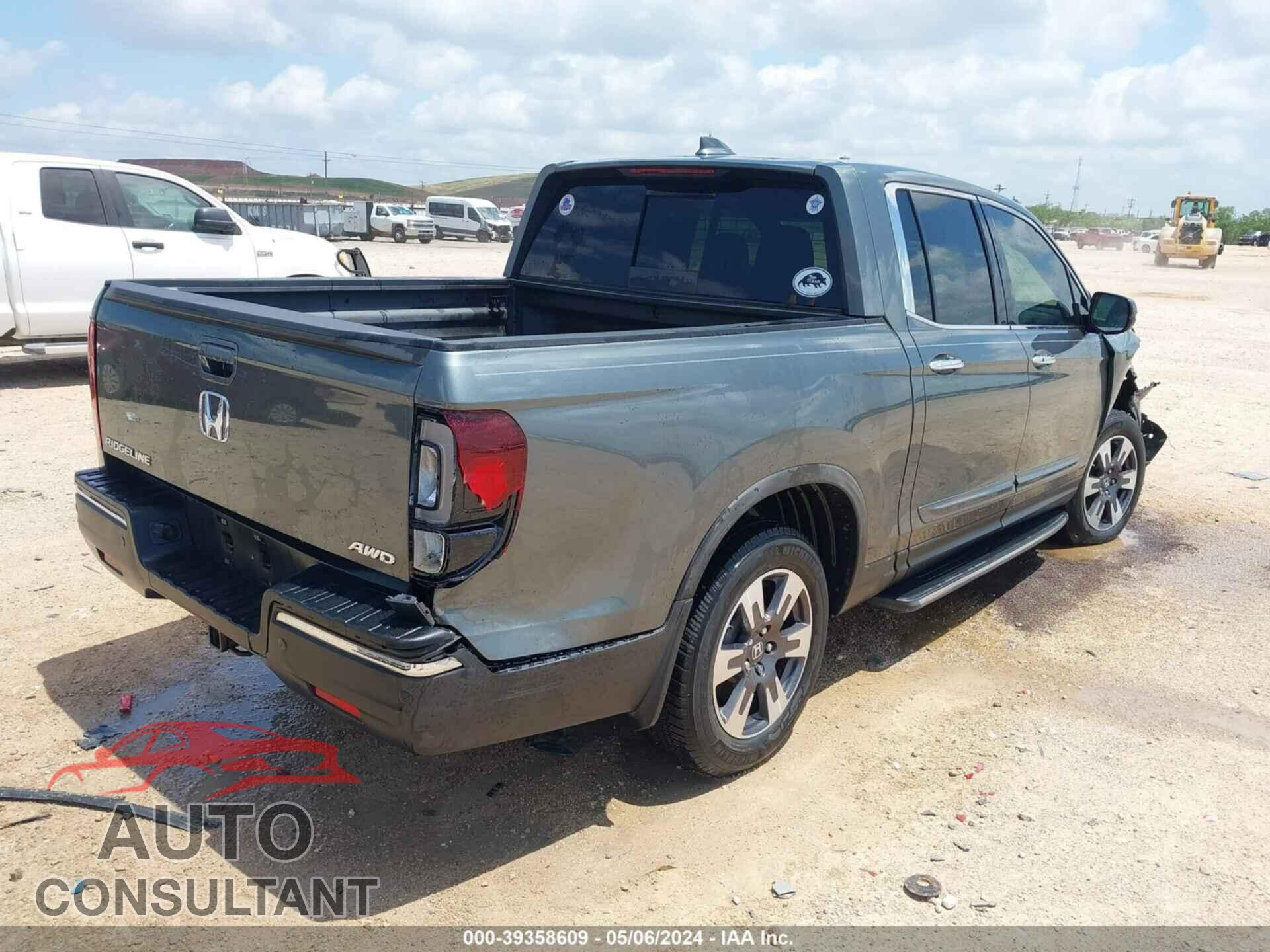 HONDA RIDGELINE 2017 - 5FPYK3F72HB035128