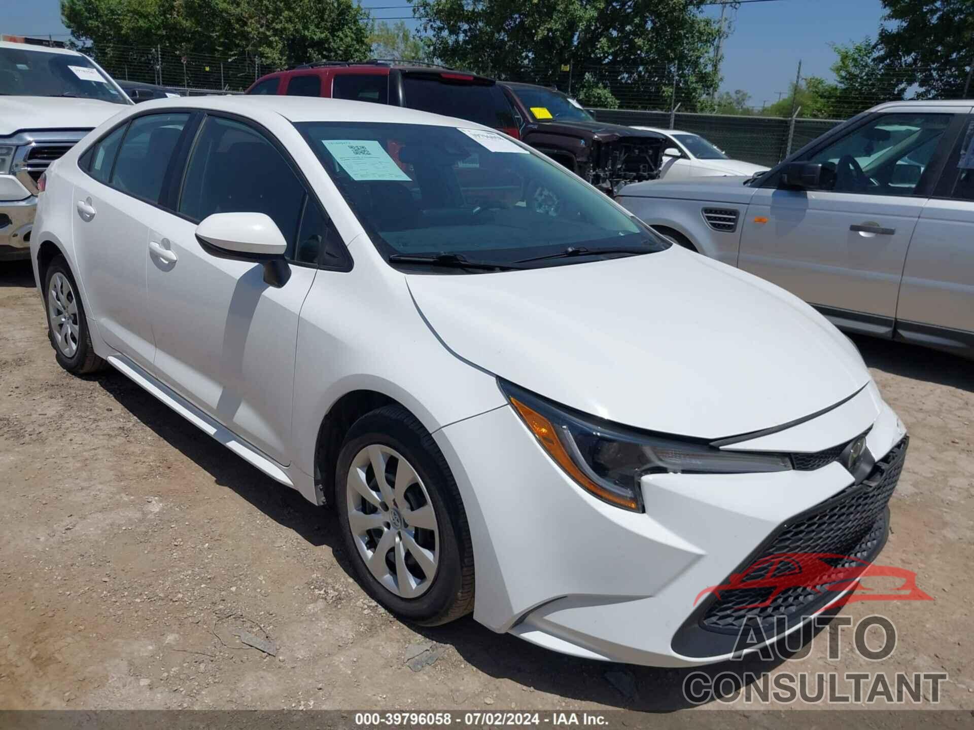 TOYOTA COROLLA 2022 - 5YFEPMAE6NP382955