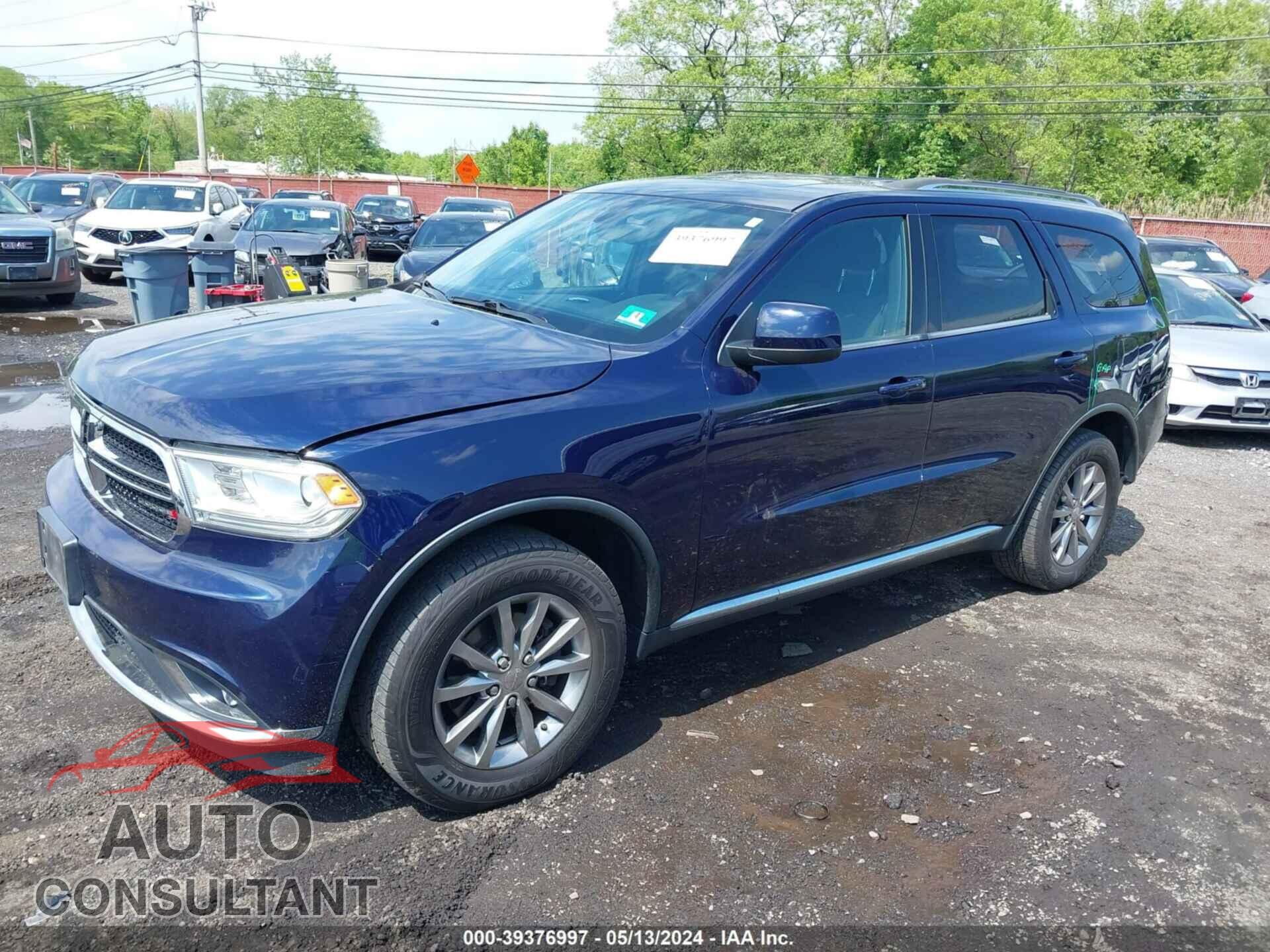 DODGE DURANGO 2017 - 1C4RDJAGXHC839967