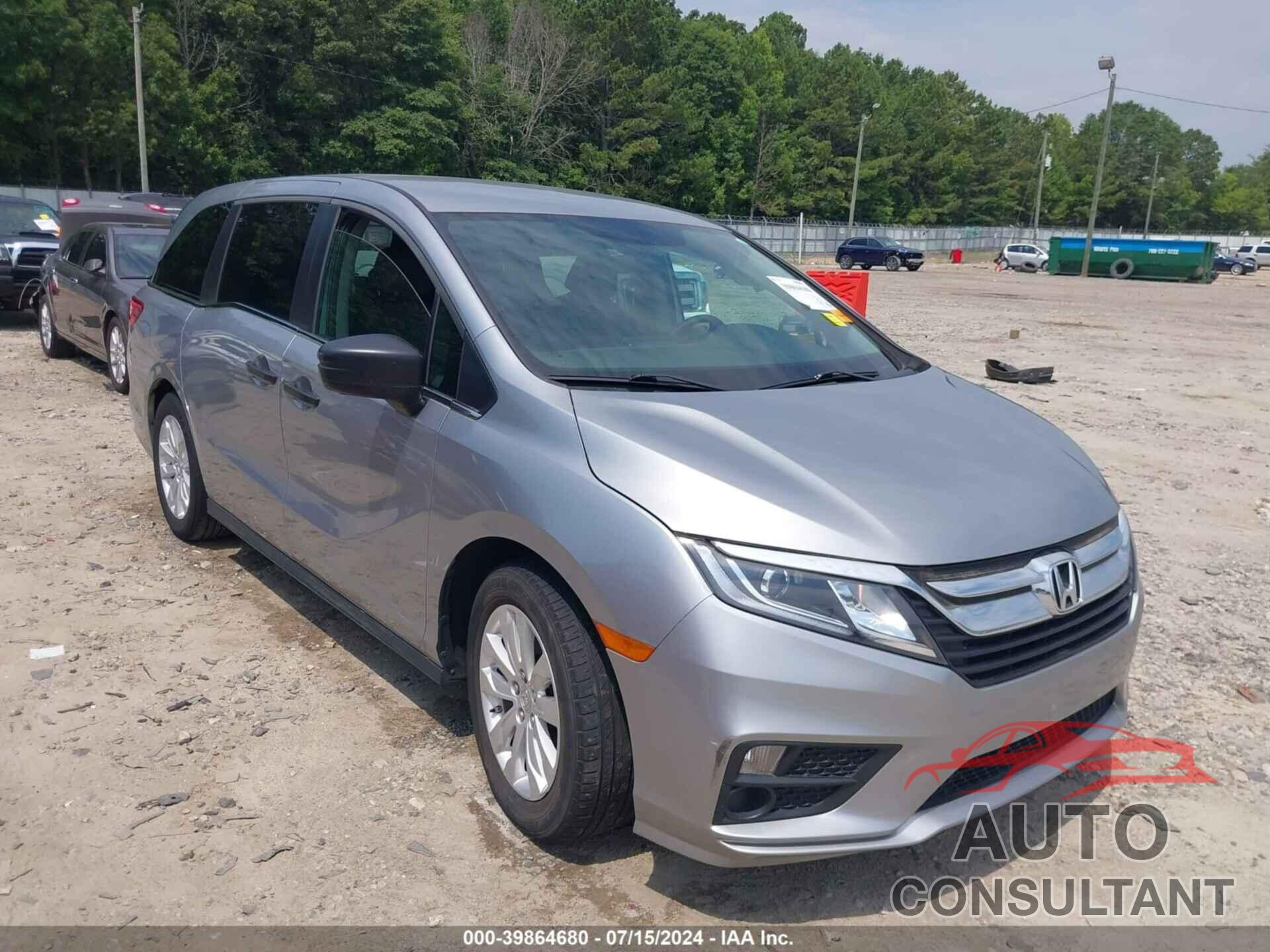 HONDA ODYSSEY 2018 - 5FNRL6H2XJB051421