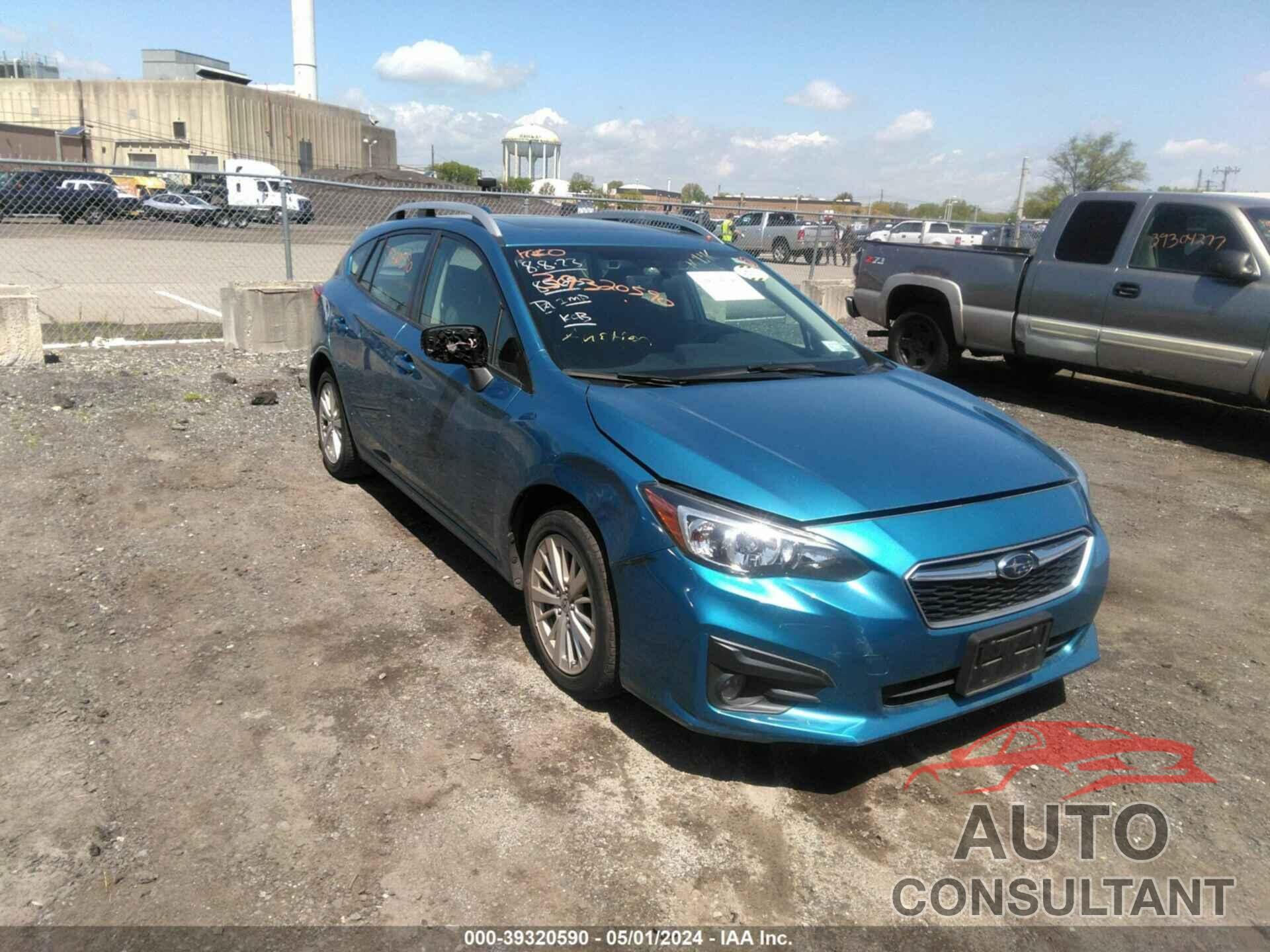 SUBARU IMPREZA 2017 - 4S3GTAD6XH3748565