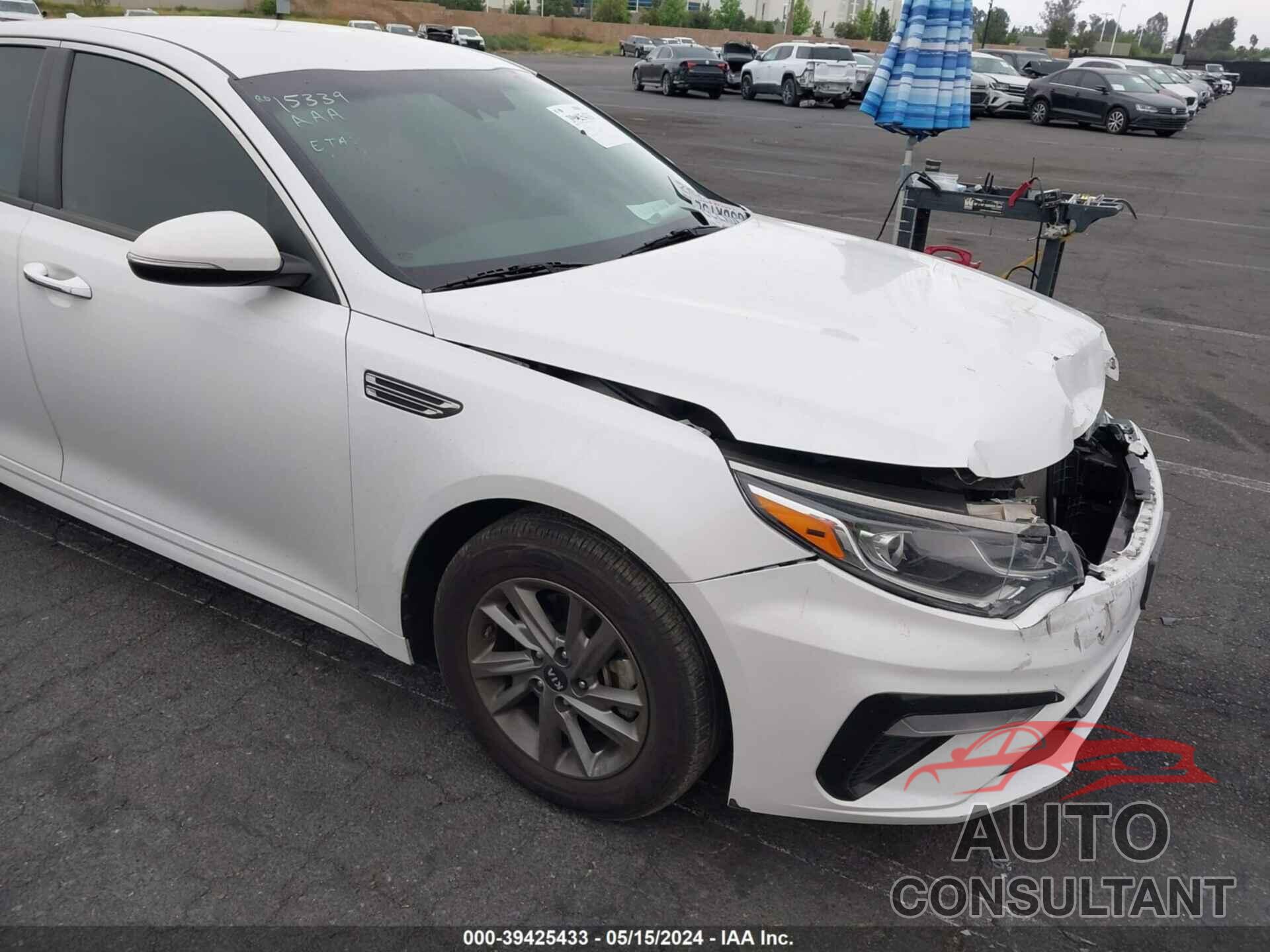 KIA OPTIMA 2019 - 5XXGT4L32KG303222