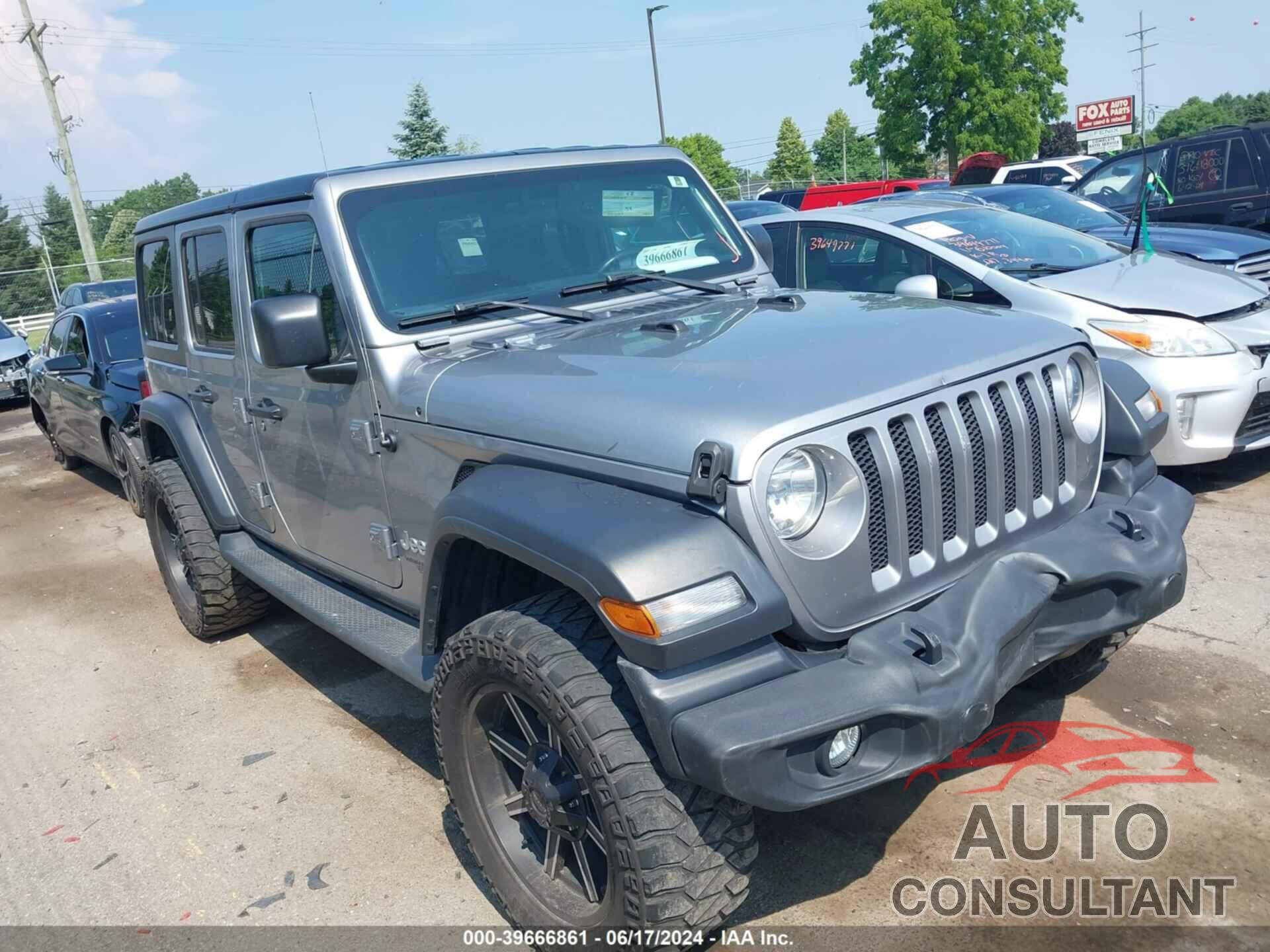 JEEP WRANGLER UNLIMITED 2018 - 1C4HJXDNXJW302974