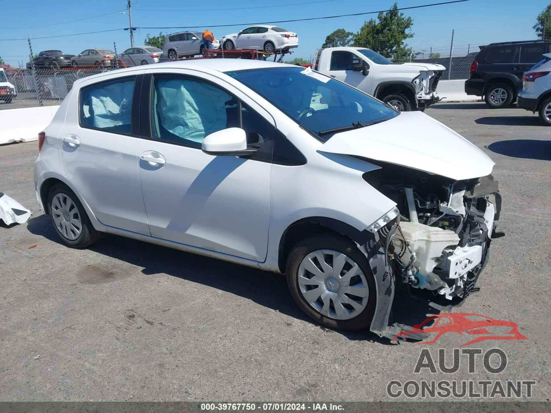 TOYOTA YARIS 2016 - VNKKTUD36GA067595