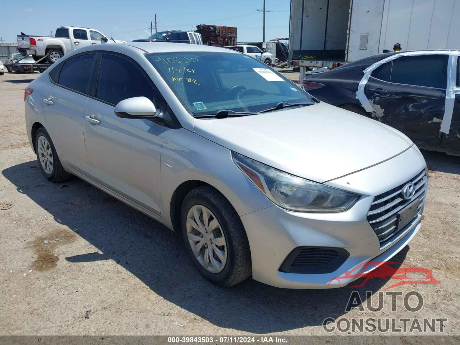 HYUNDAI ACCENT 2019 - 3KPC24A38KE083582