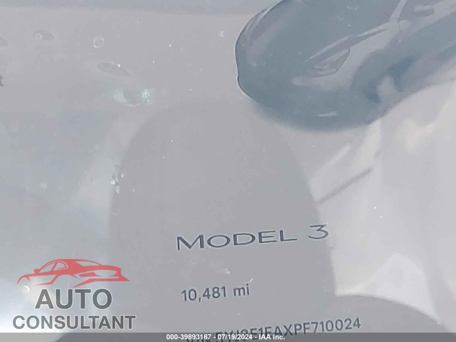 TESLA MODEL 3 2023 - 5YJ3E1EAXPF710024