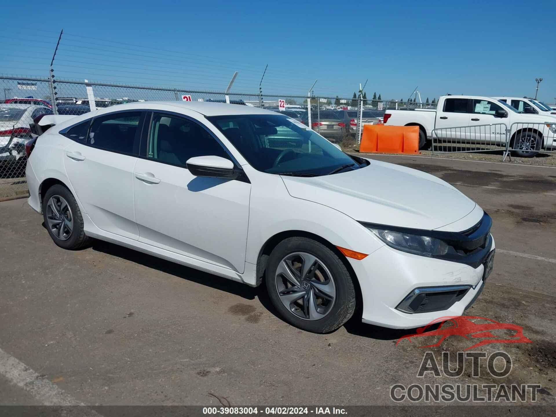 HONDA CIVIC 2020 - 19XFC2F60LE200526