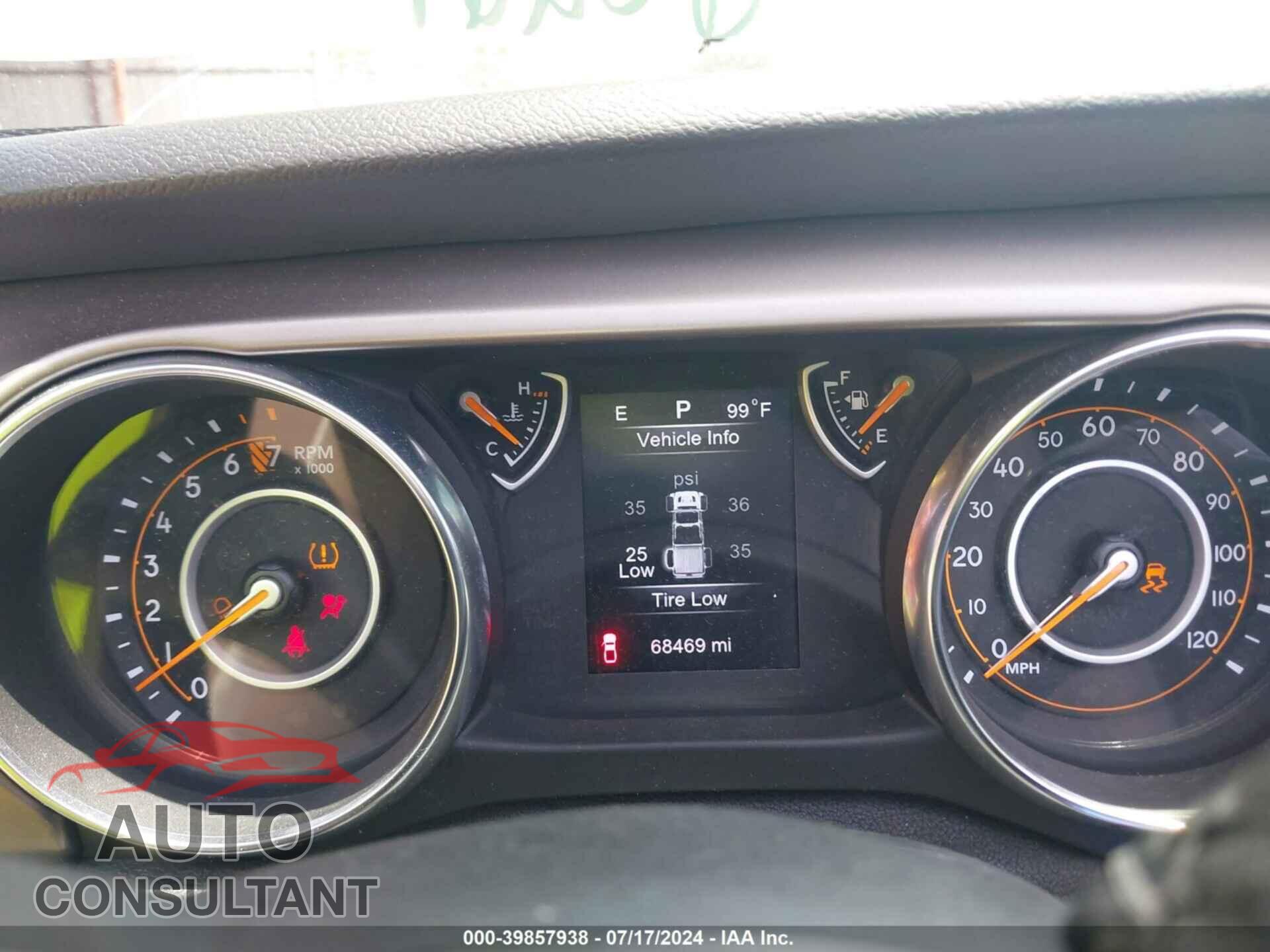 JEEP GLADIATOR 2020 - 1C6HJTAG3LL204704