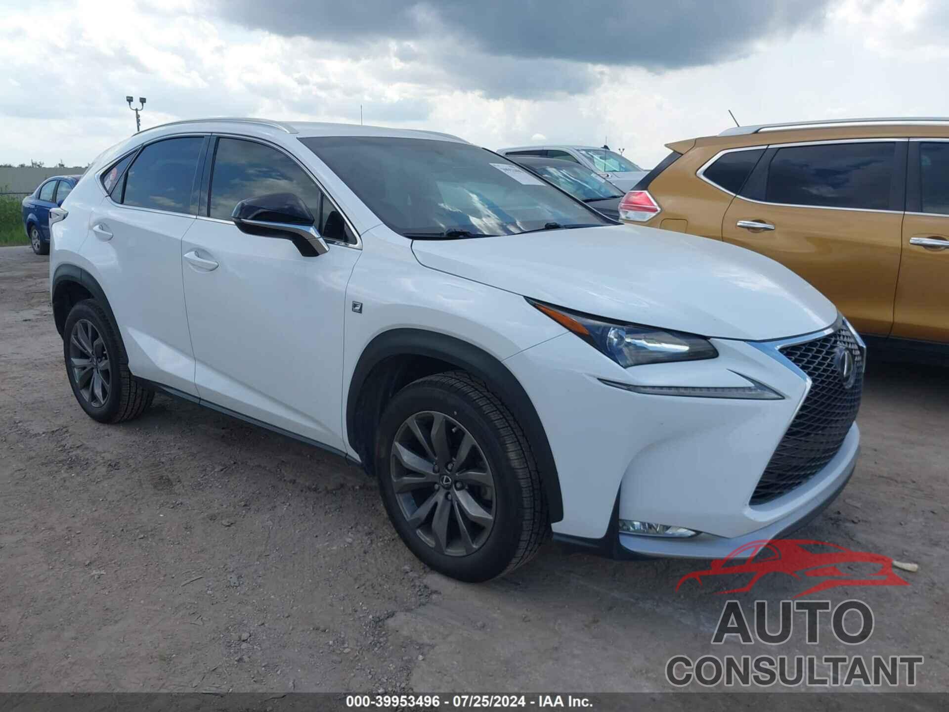 LEXUS NX 200T 2017 - JTJYARBZ6H2073287