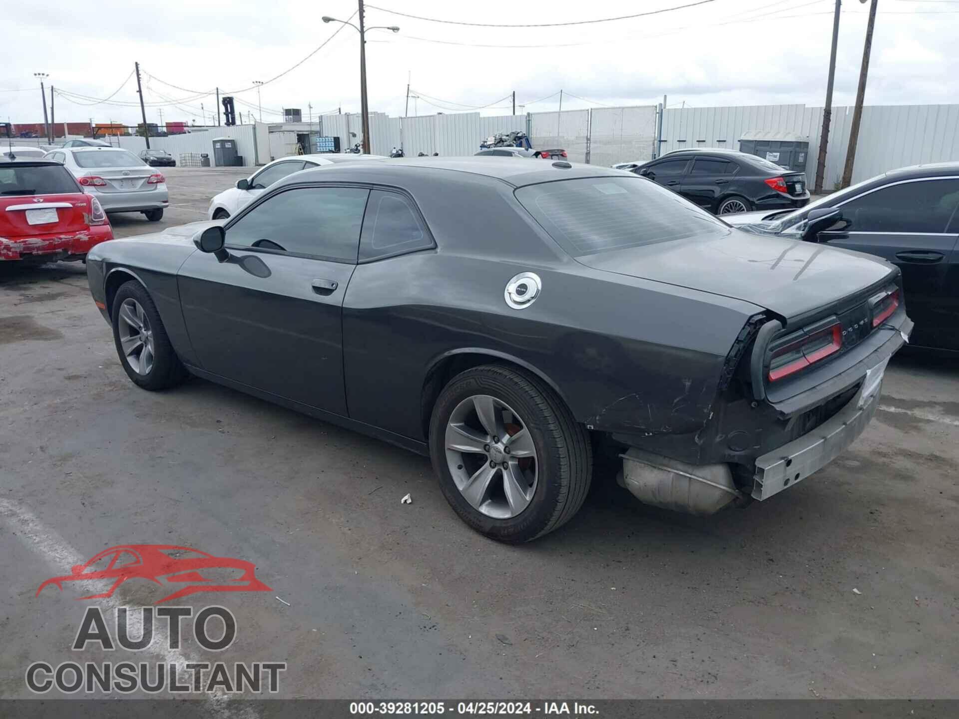 DODGE CHALLENGER 2016 - 2C3CDZAG9GH107849